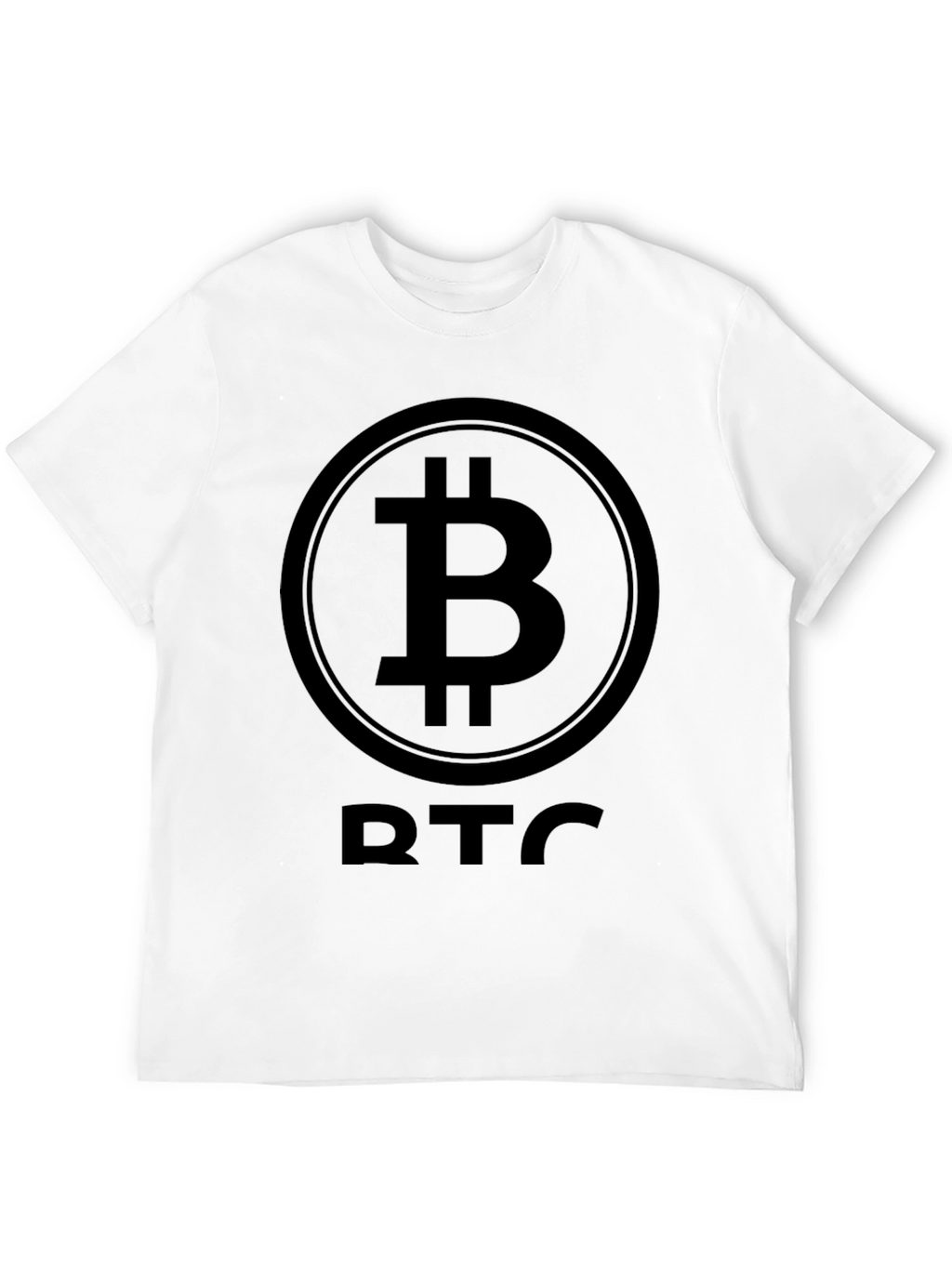 Bitcoin BTC Black T-Shirt - Crypto Currency Tee