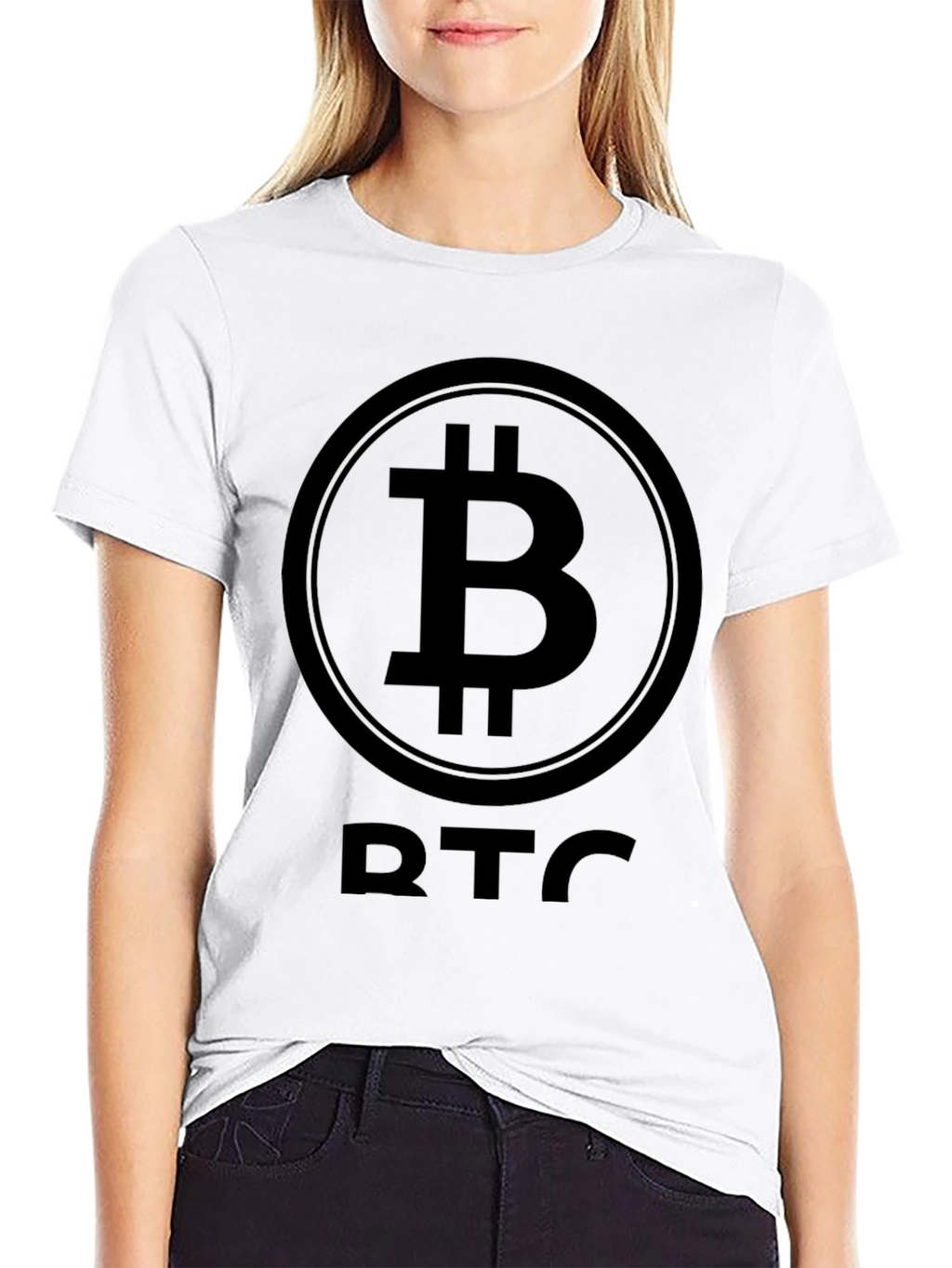 Bitcoin BTC Black T-Shirt - Crypto Currency Tee
