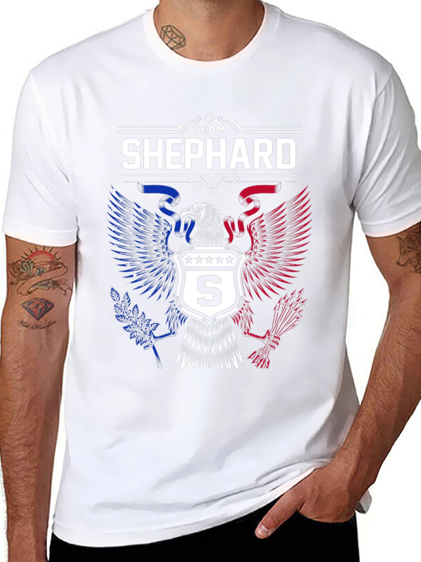 Team Shepard Eagle Graphic T-Shirt