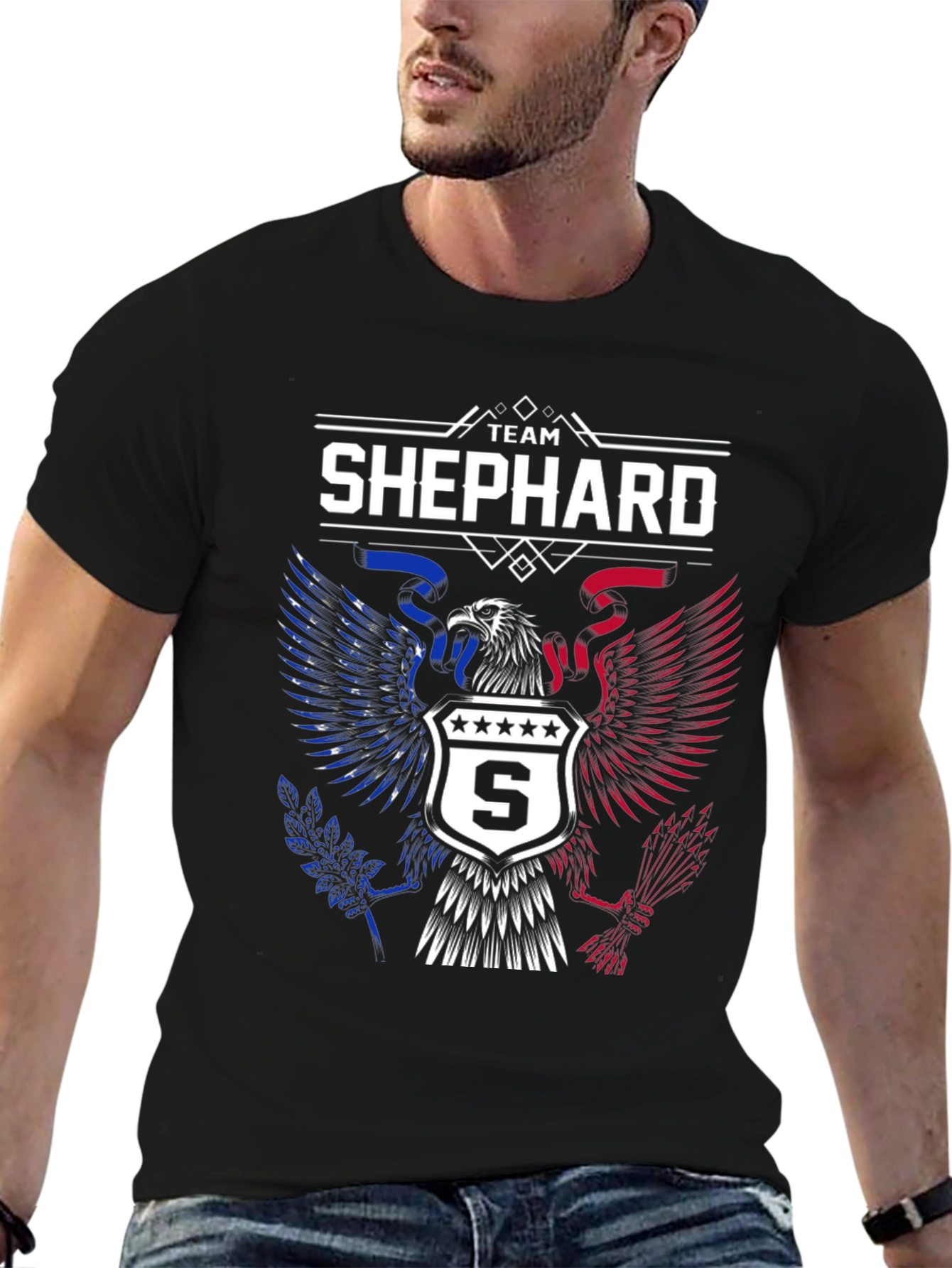 Team Shepard Eagle Graphic T-Shirt