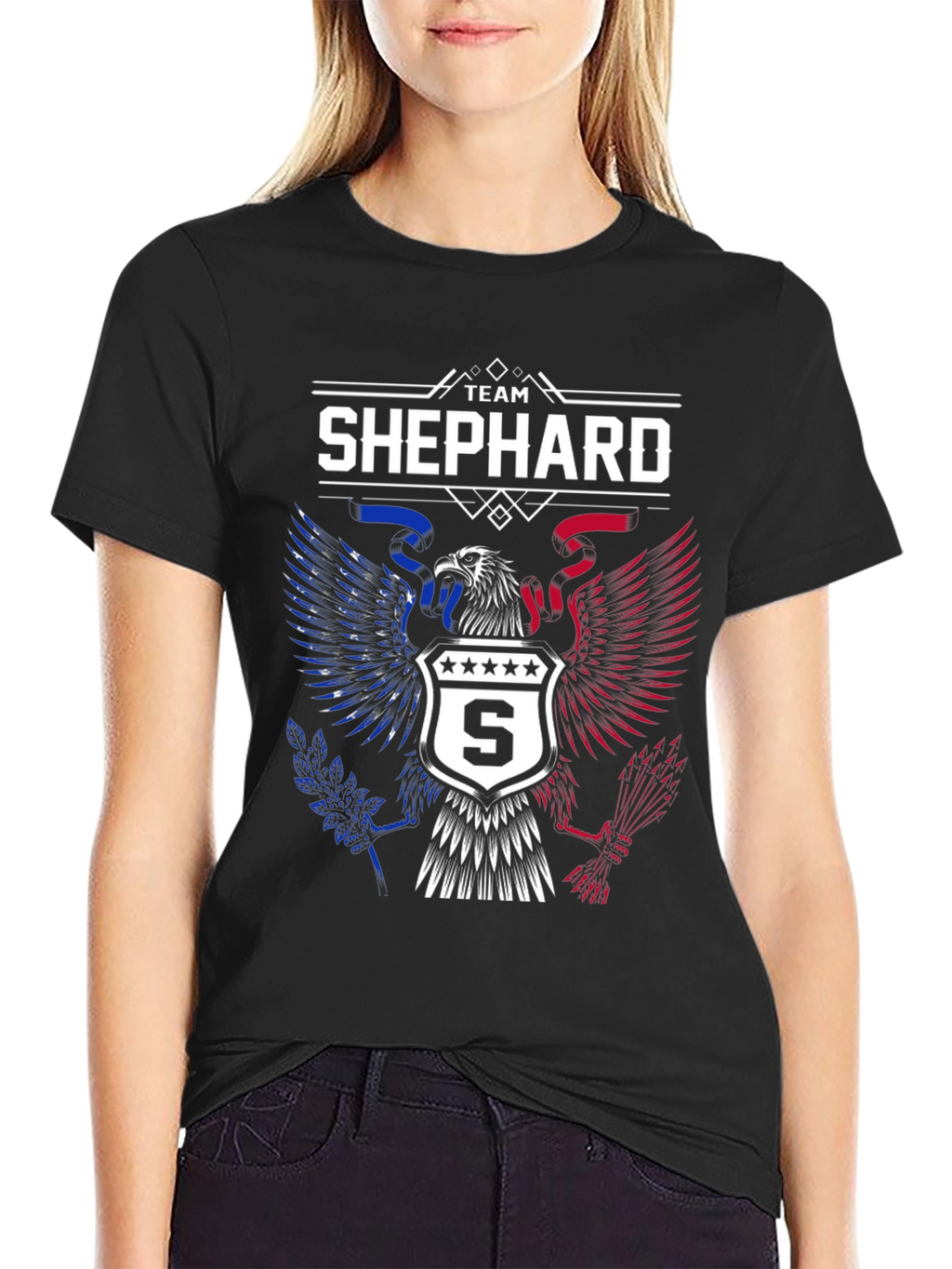 Team Shepard Eagle Graphic T-Shirt