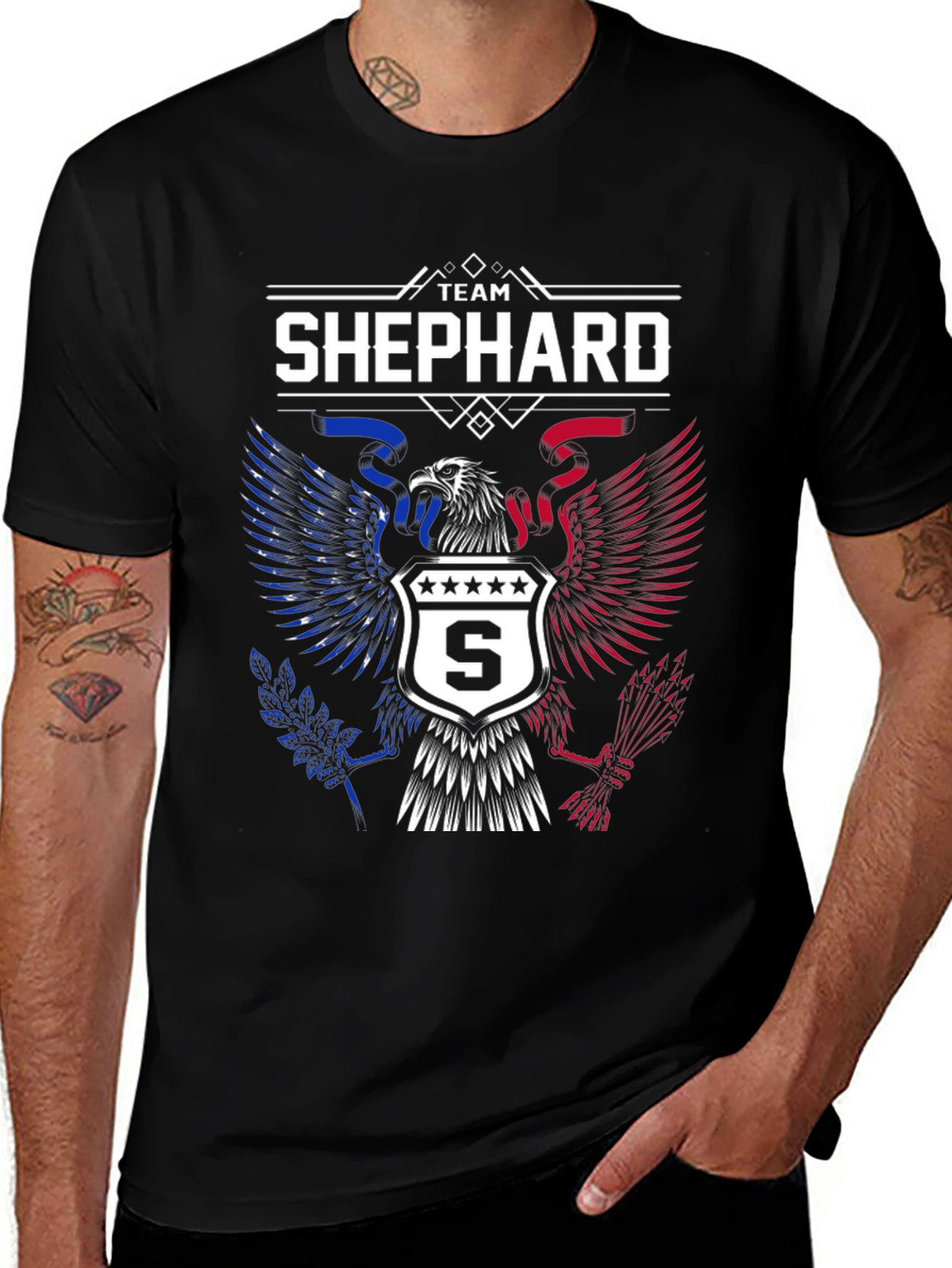 Team Shepard Eagle Graphic T-Shirt