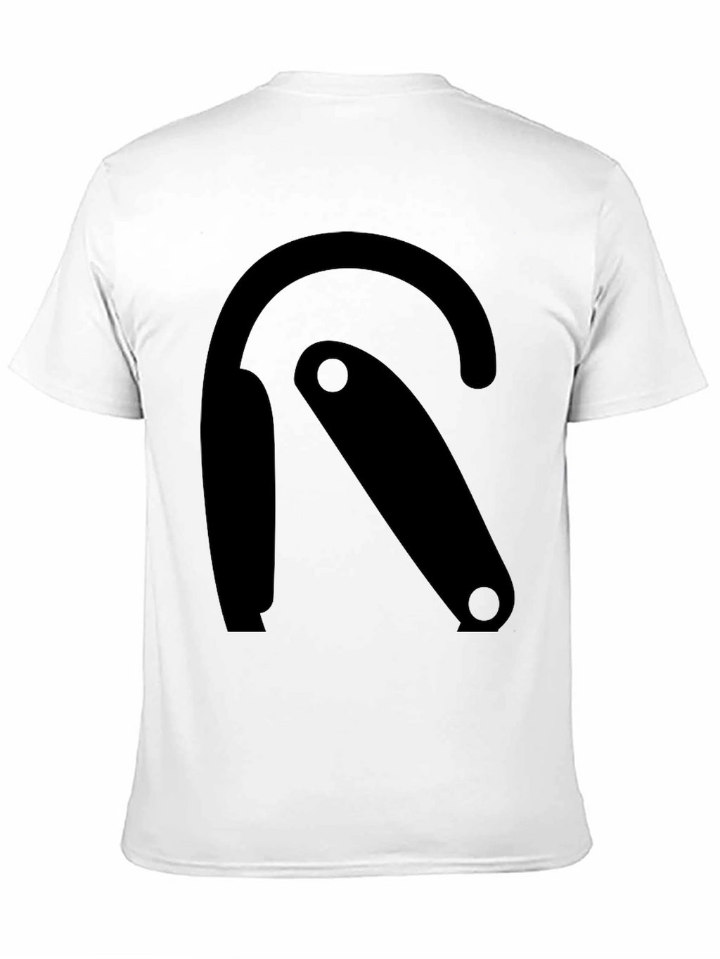 Modern Graphic Tee - Black R Design