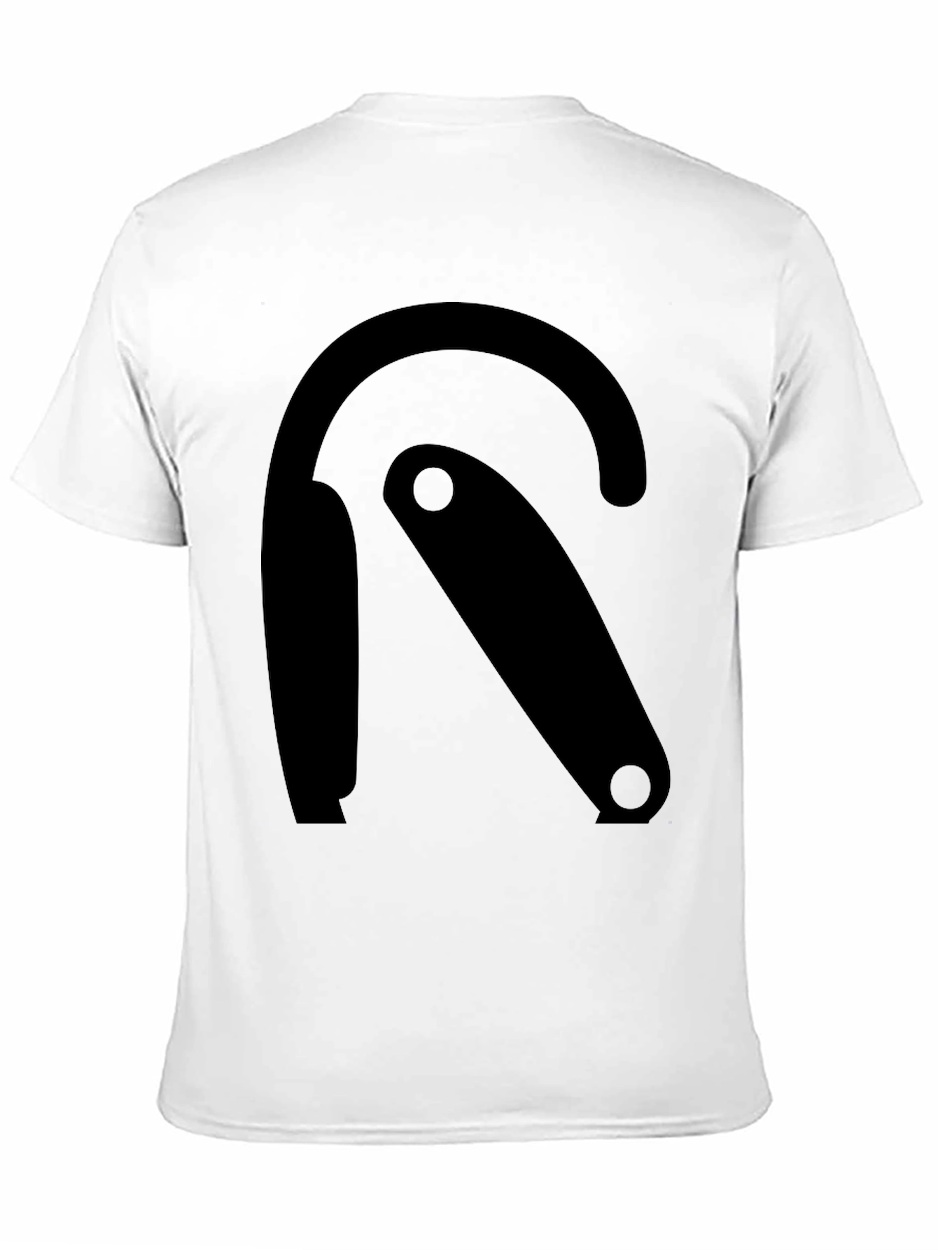 Modern Graphic Tee - Black R Design