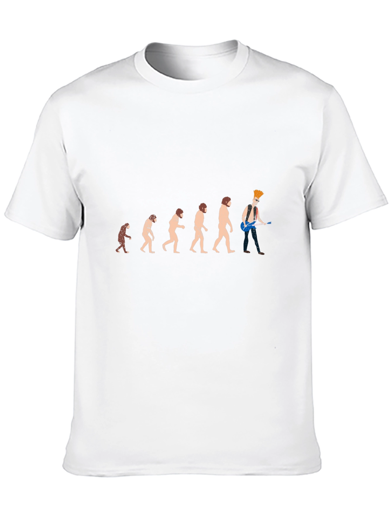 Evolution of Rock T-Shirt - Black