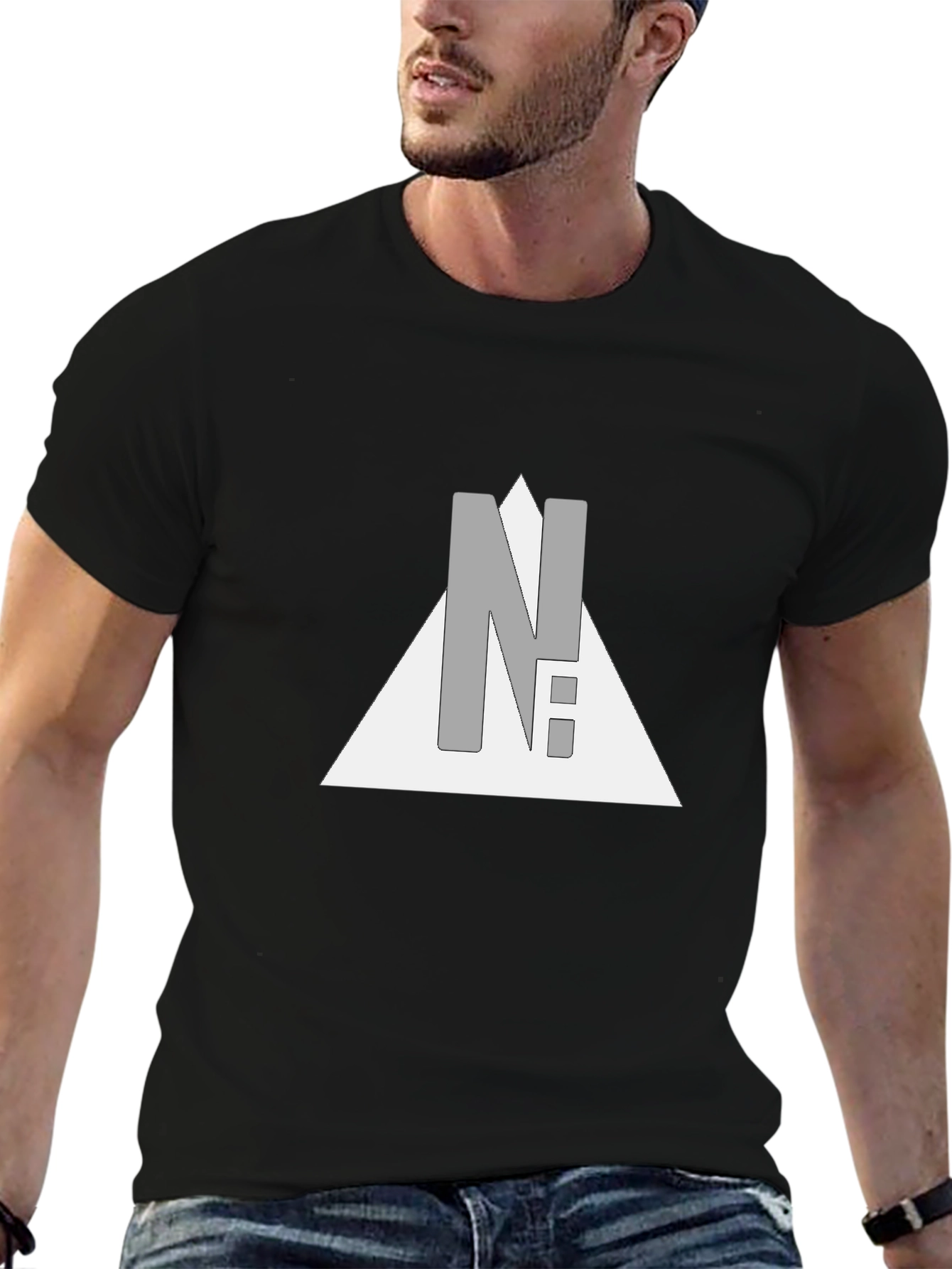 Modern Graphic Tee - Minimalist Design