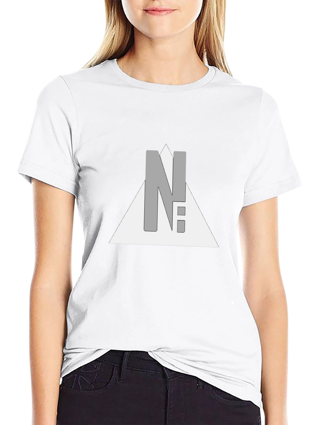 Modern Graphic Tee - Minimalist Design