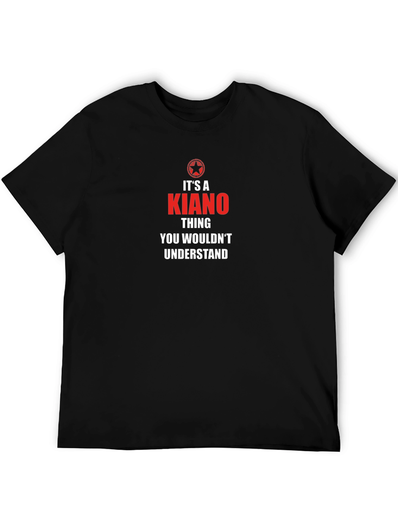 Its a Kiano Thing T-Shirt - Unique Name Tee