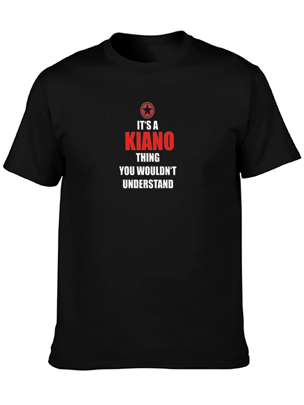 Its a Kiano Thing T-Shirt - Unique Name Tee