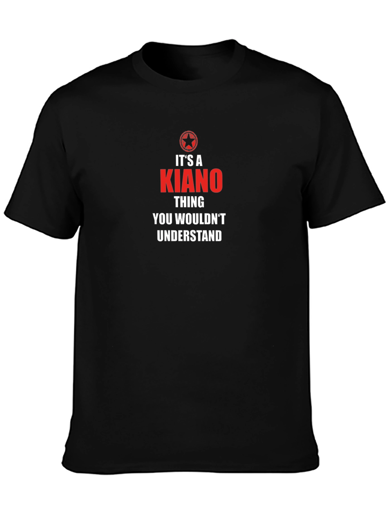 Its a Kiano Thing T-Shirt - Unique Name Tee