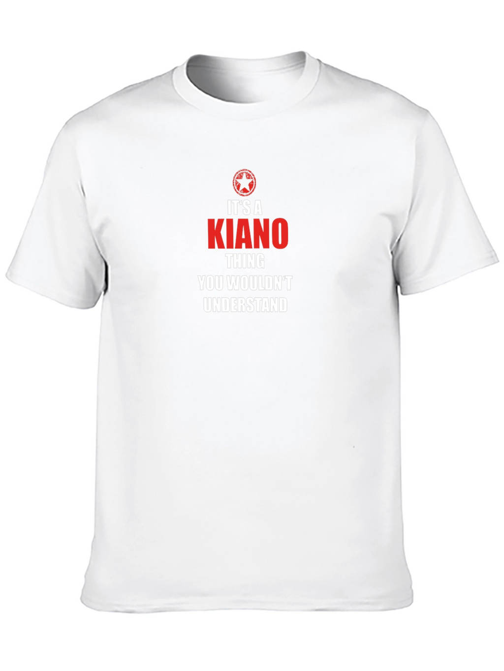 Its a Kiano Thing T-Shirt - Unique Name Tee