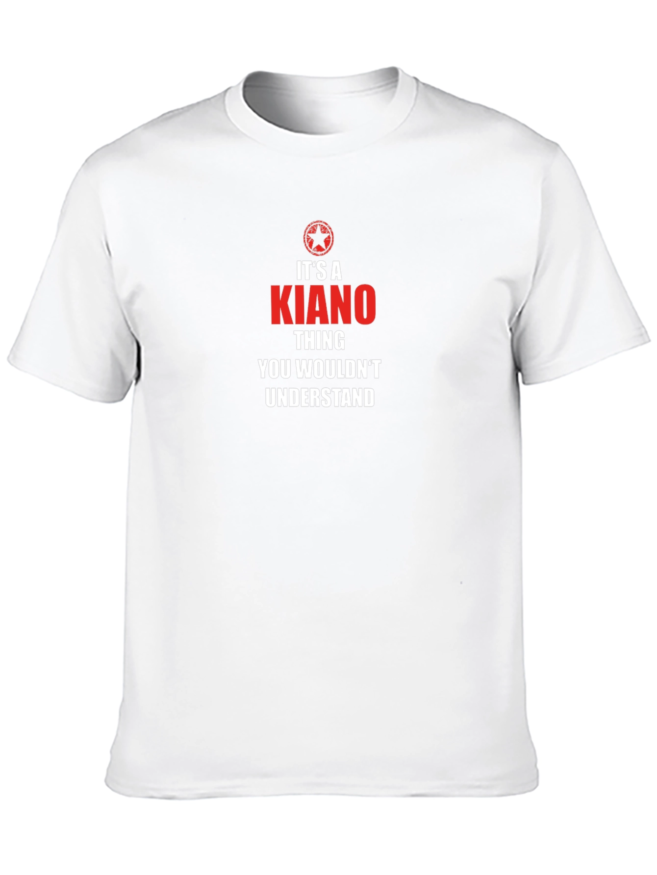 Its a Kiano Thing T-Shirt - Unique Name Tee