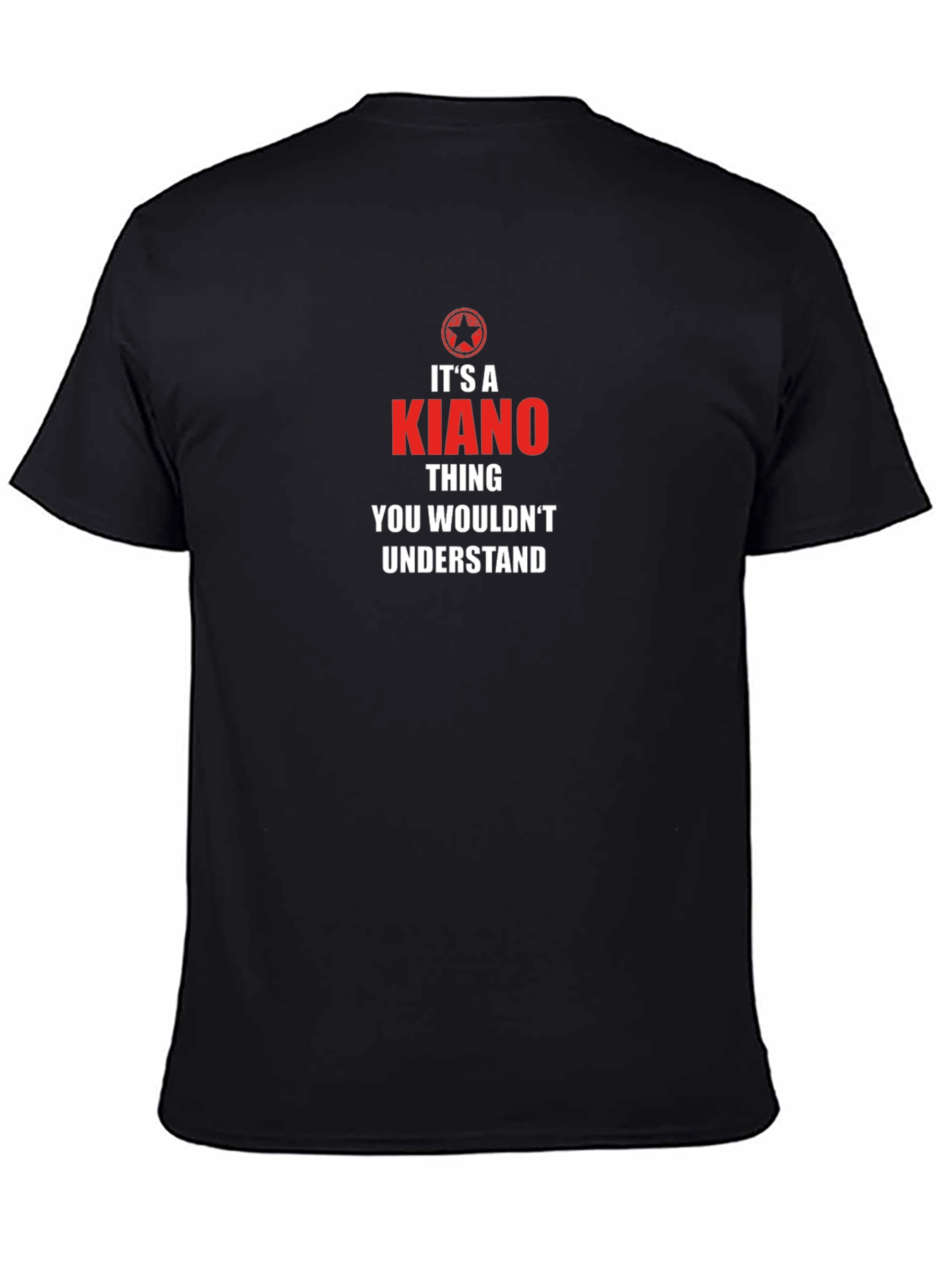 Its a Kiano Thing T-Shirt - Unique Name Tee
