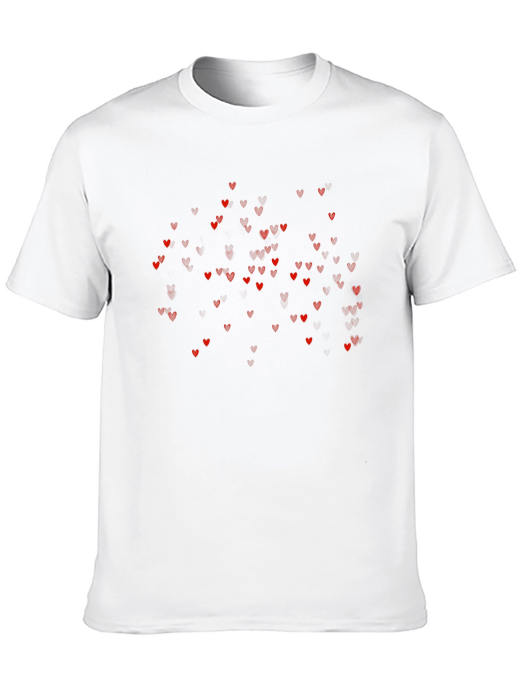 Heart Rain Black T-Shirt