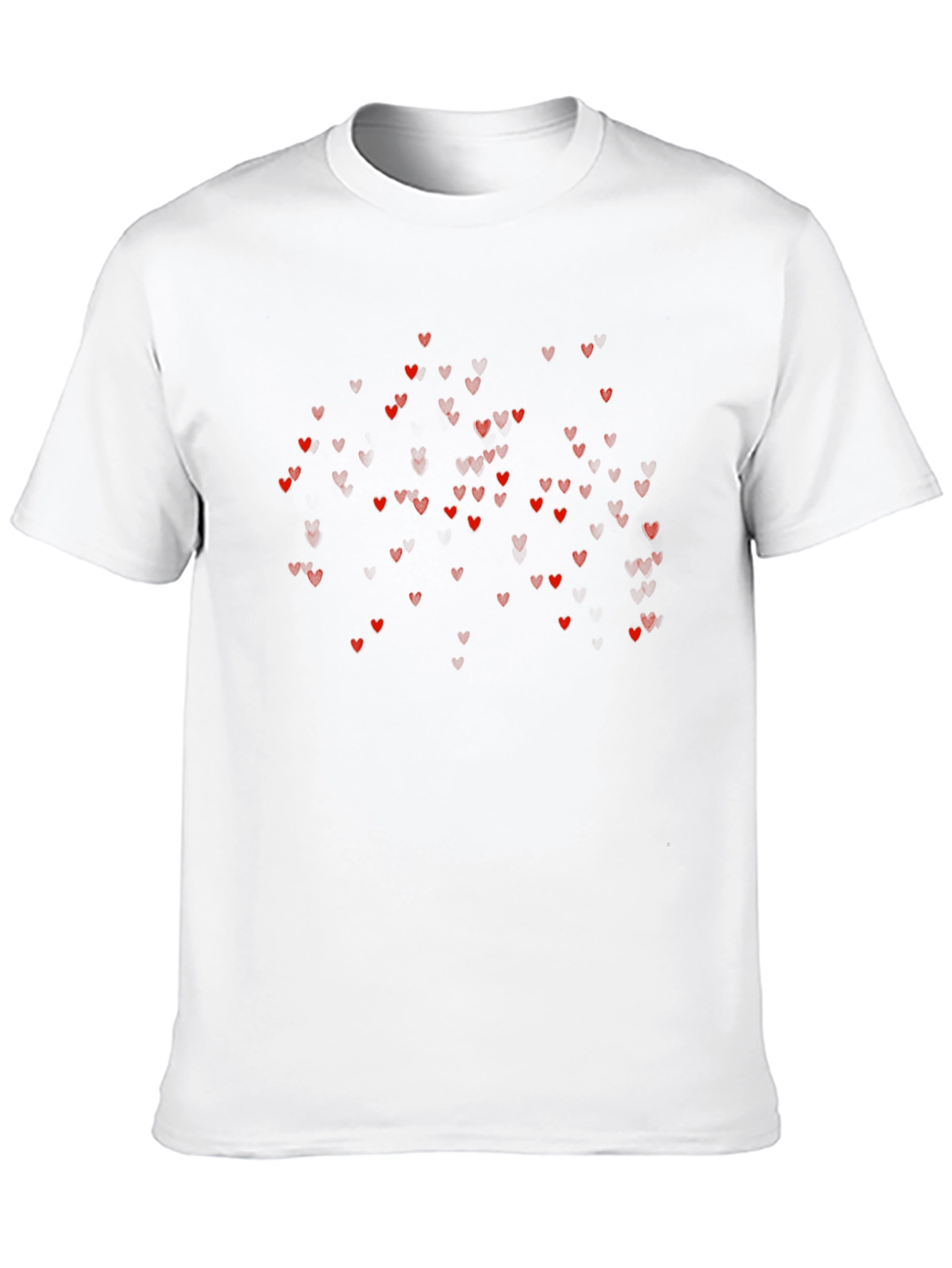 Heart Rain Black T-Shirt