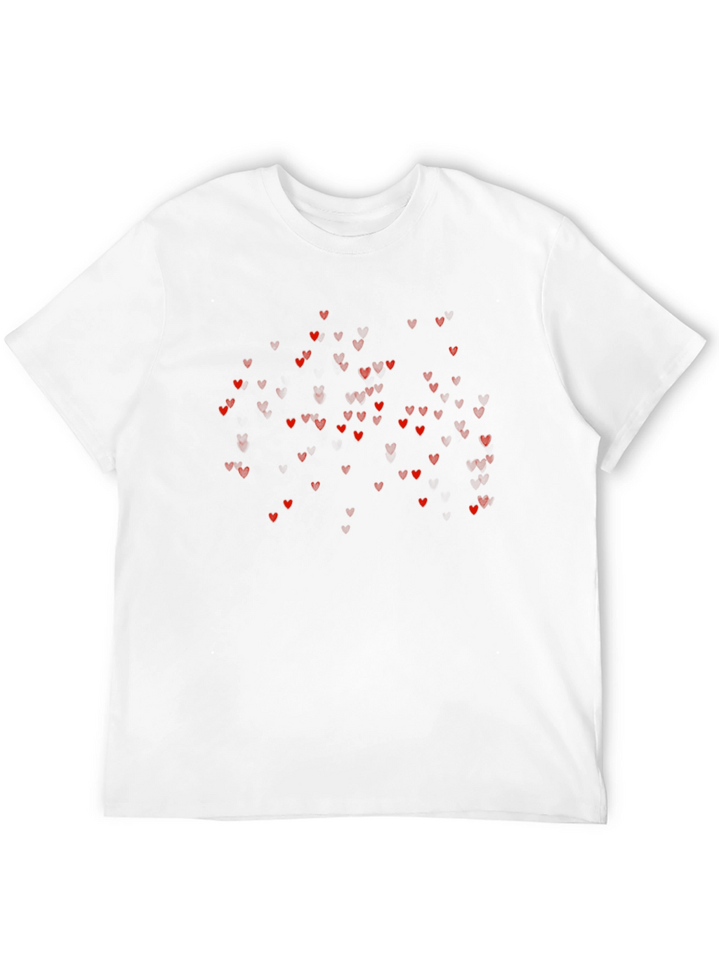 Heart Rain Black T-Shirt
