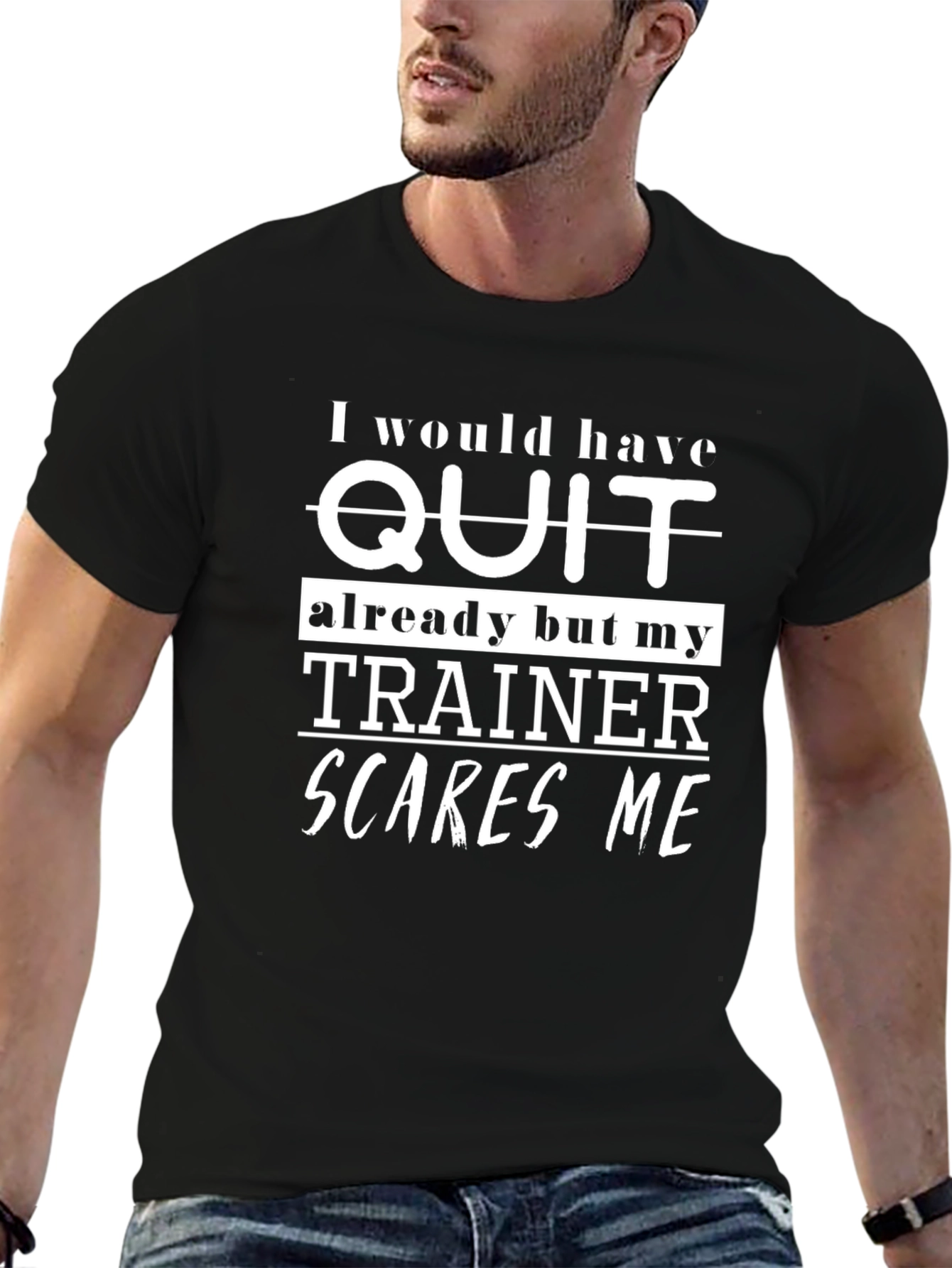 Funny Trainer T-Shirt - Fitness Motivation Tee