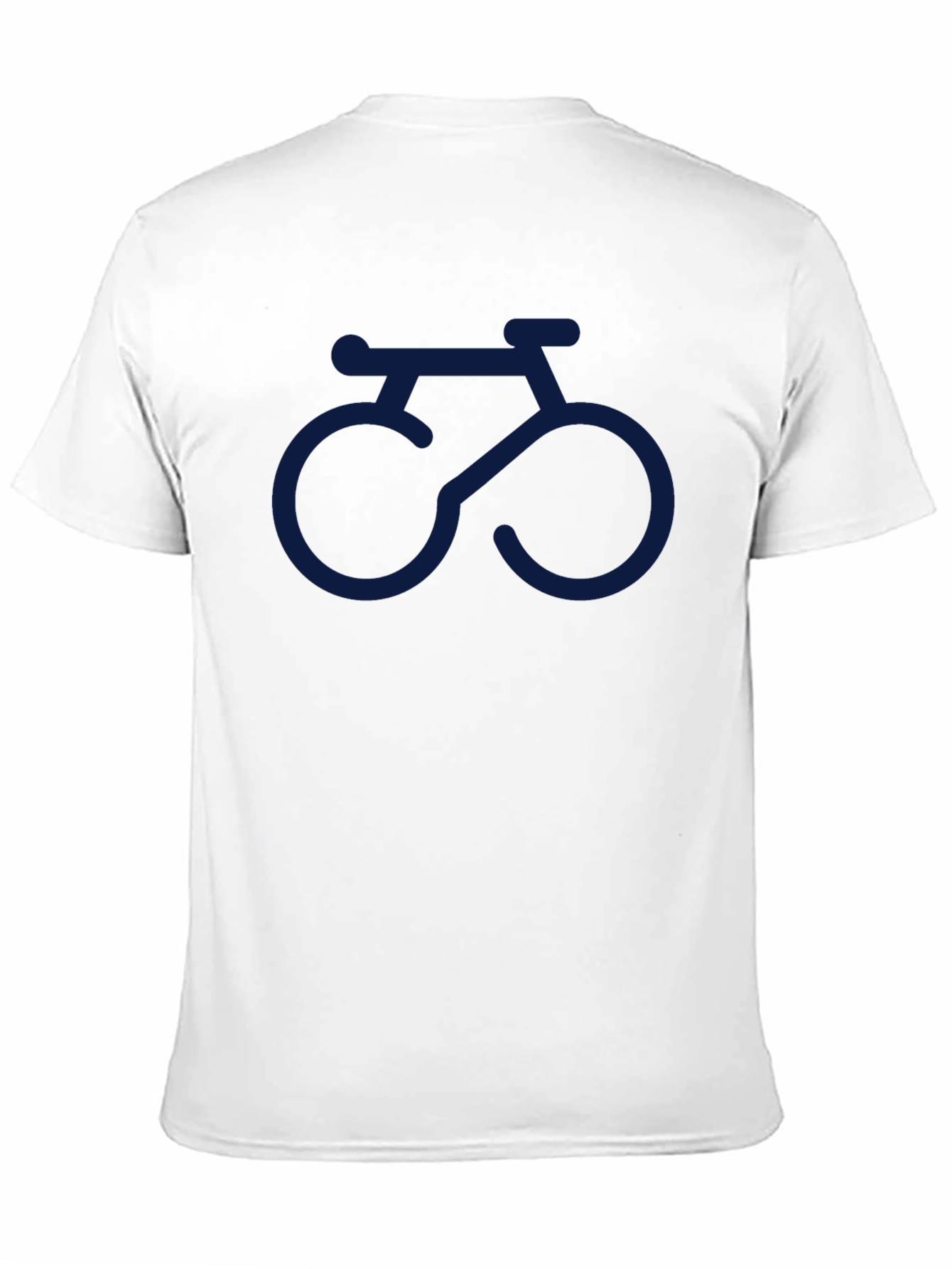 Bike Graphic Tee - Black Cotton Casual T-Shirt