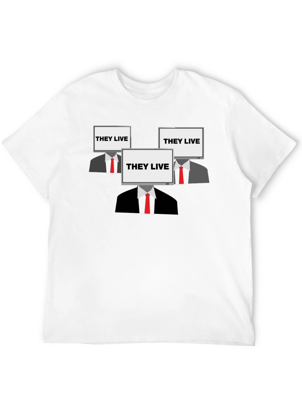 They Live Graphic Tee - Conspiracy T-Shirt