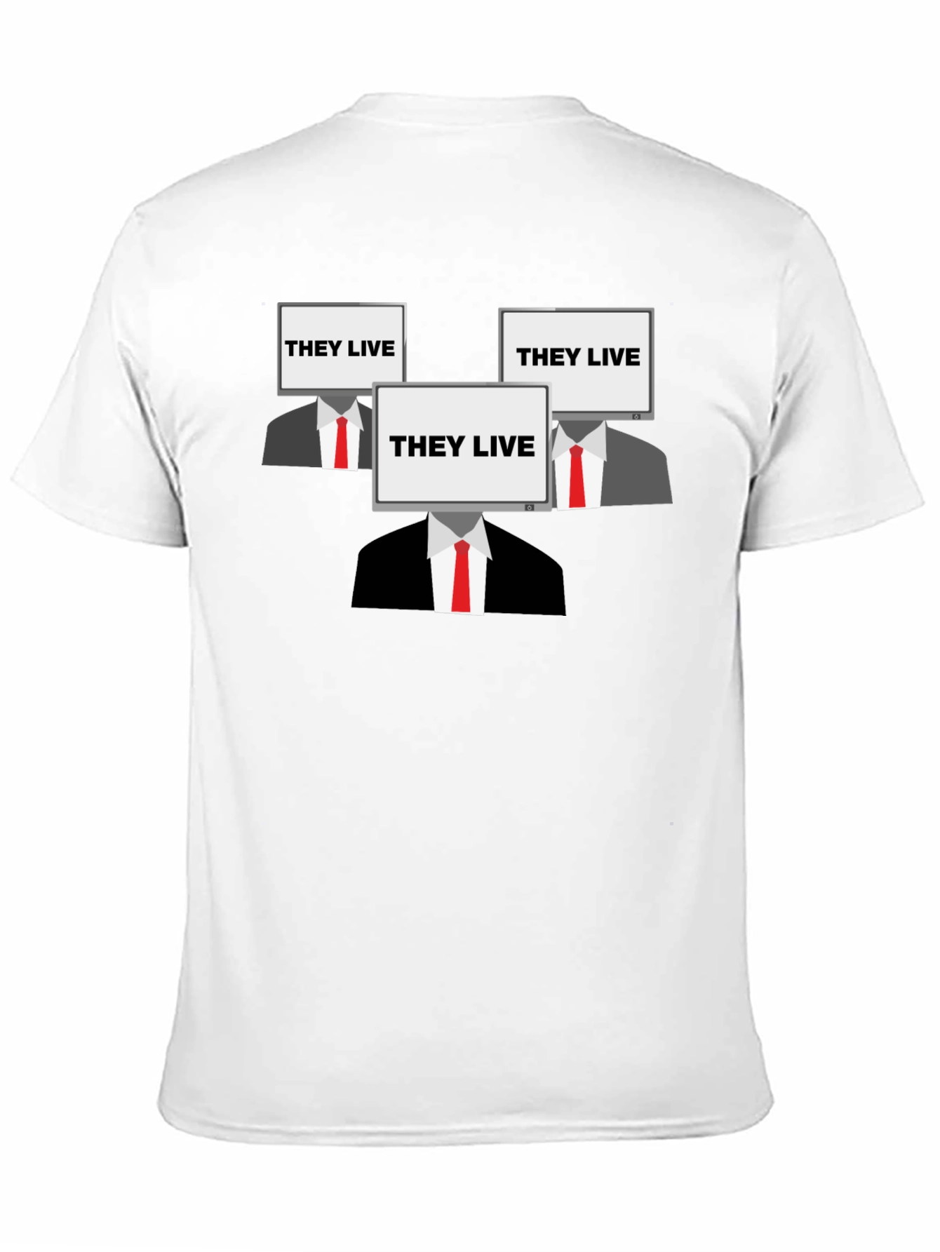 They Live Graphic Tee - Conspiracy T-Shirt