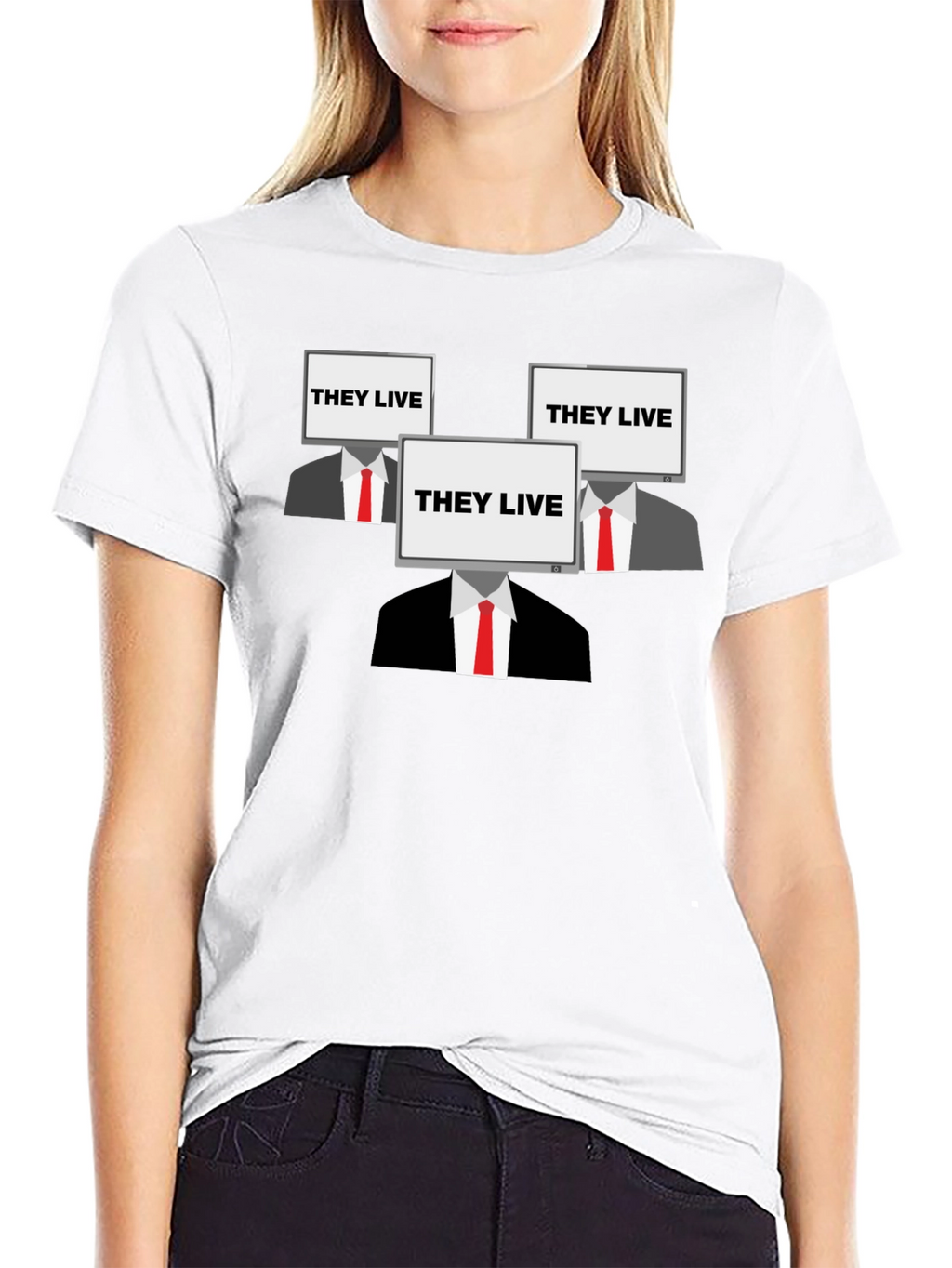 They Live Graphic Tee - Conspiracy T-Shirt