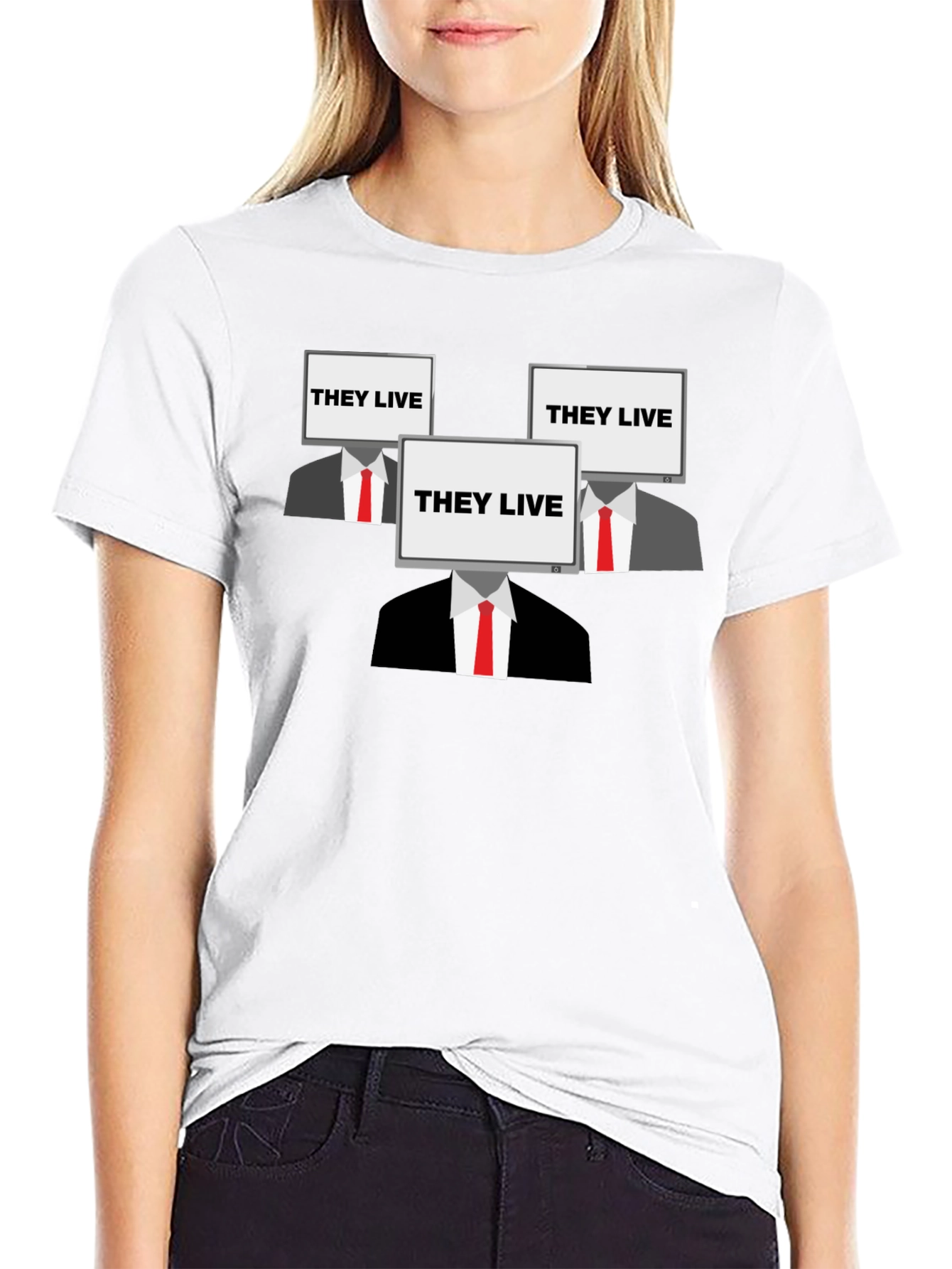They Live Graphic Tee - Conspiracy T-Shirt