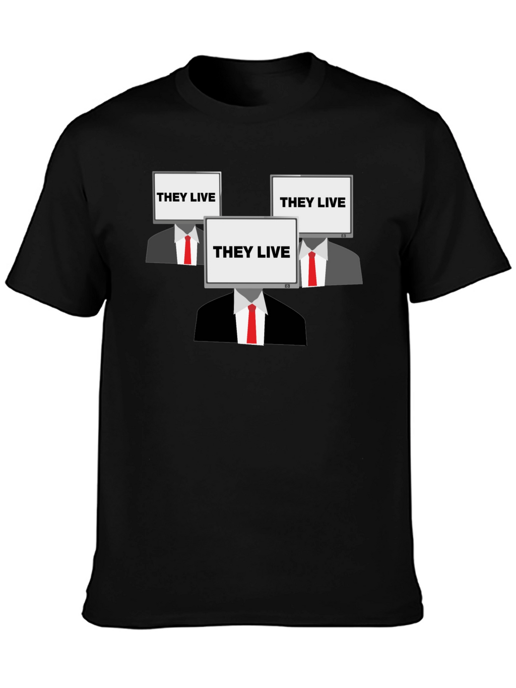 They Live Graphic Tee - Conspiracy T-Shirt
