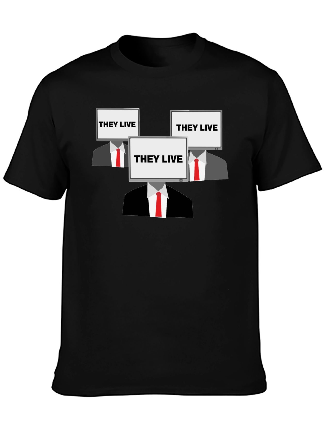 They Live Graphic Tee - Conspiracy T-Shirt