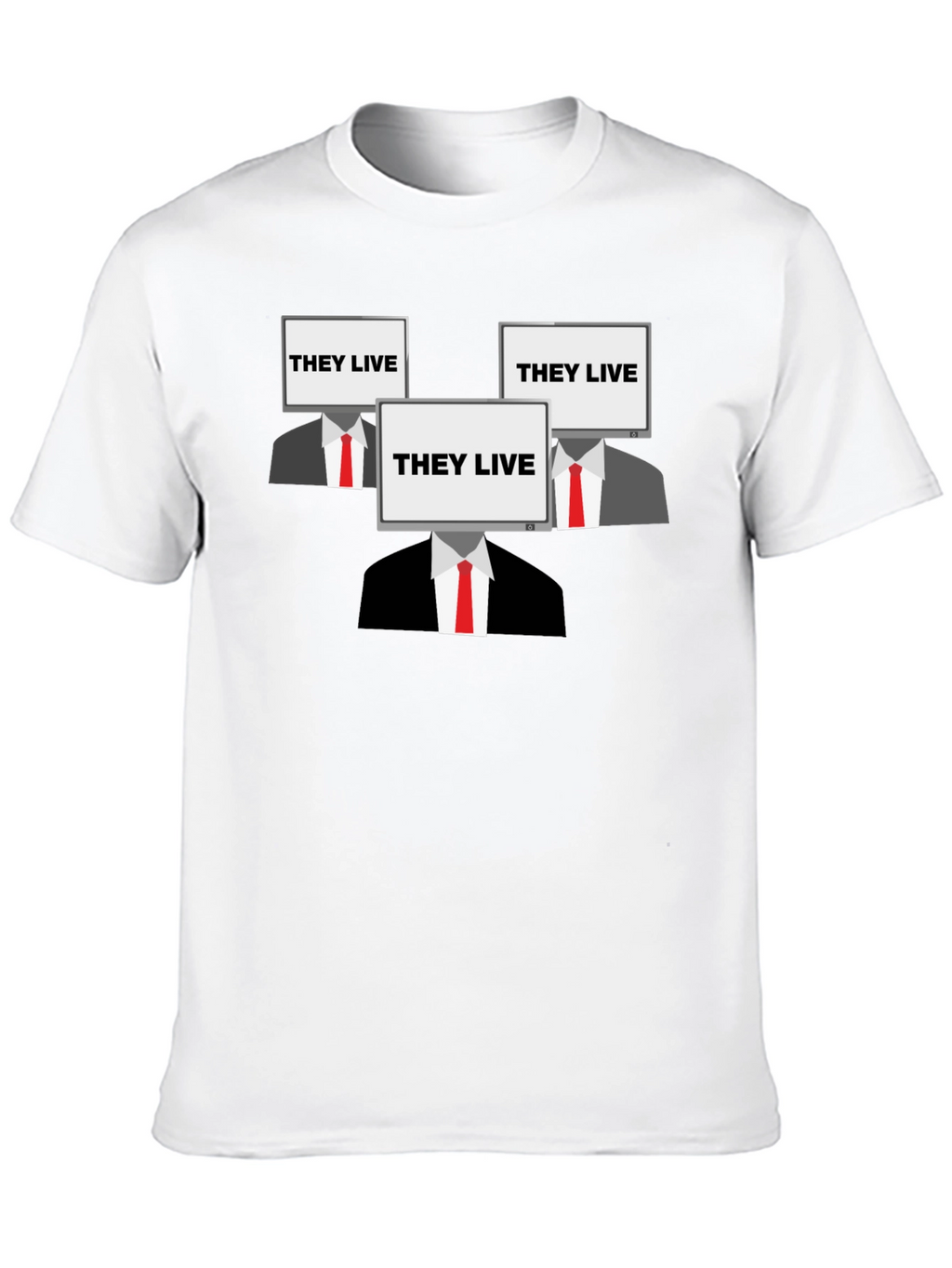 They Live Graphic Tee - Conspiracy T-Shirt