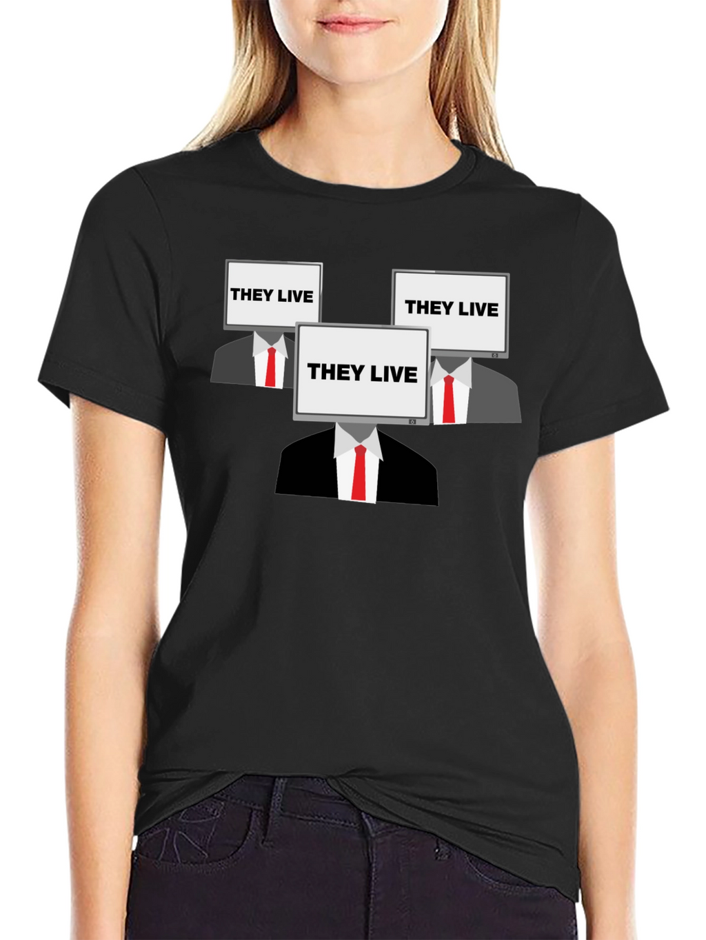 They Live Graphic Tee - Conspiracy T-Shirt