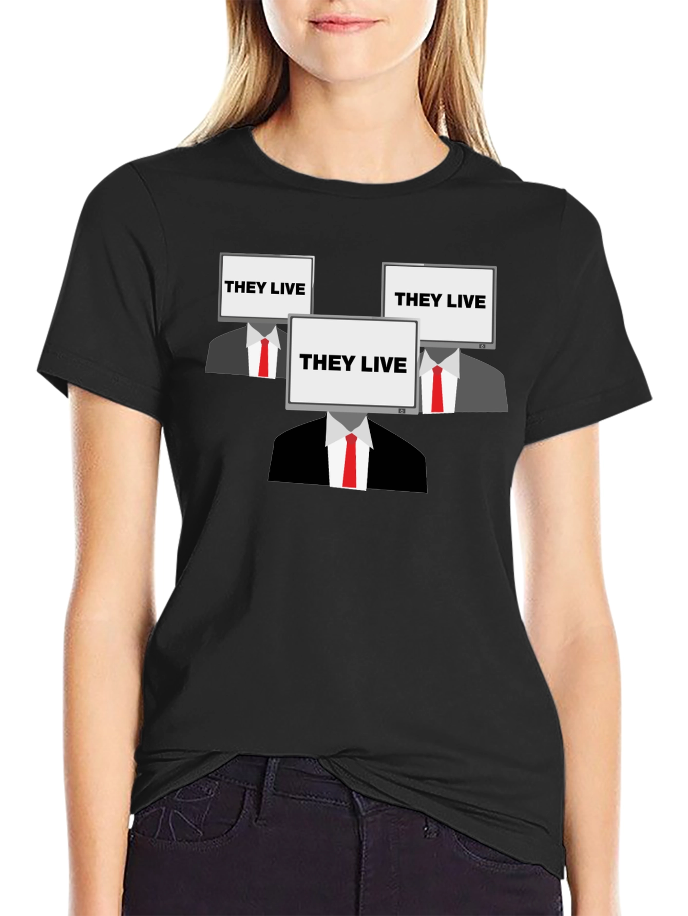 They Live Graphic Tee - Conspiracy T-Shirt