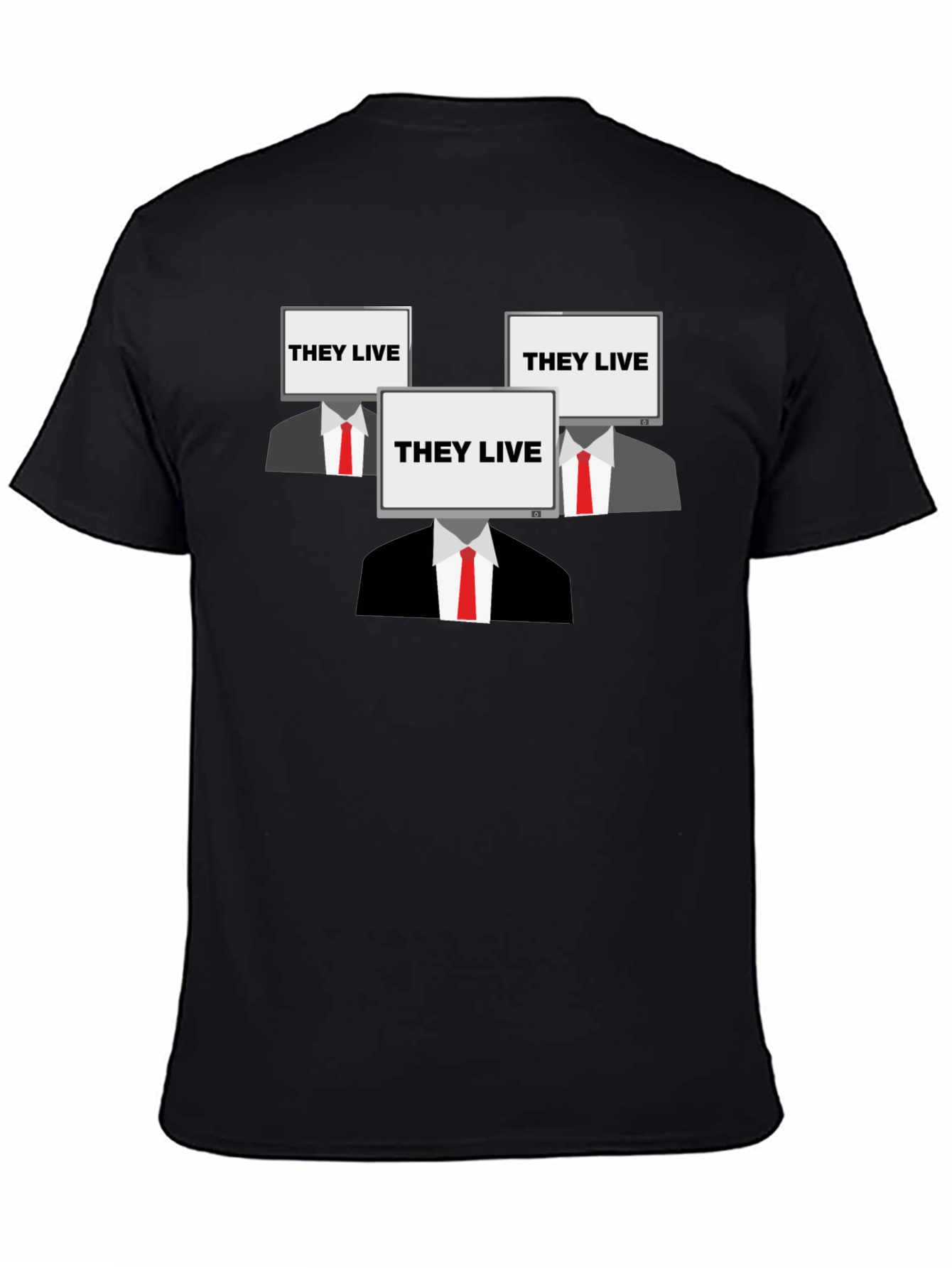 They Live Graphic Tee - Conspiracy T-Shirt