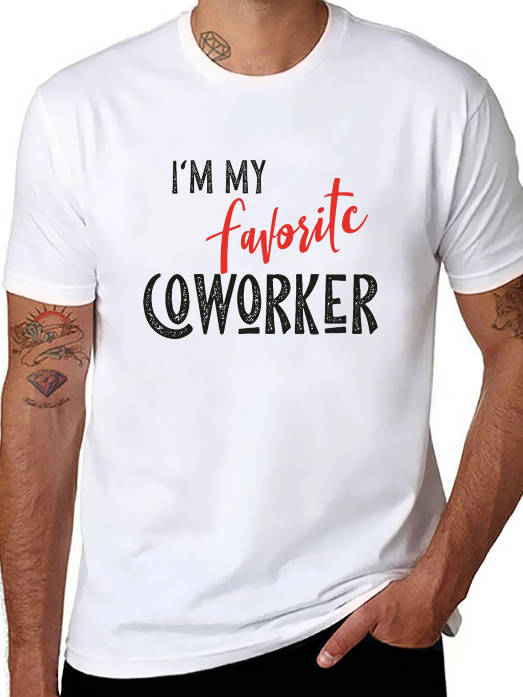 Im My Favorite Coworker Graphic Tee