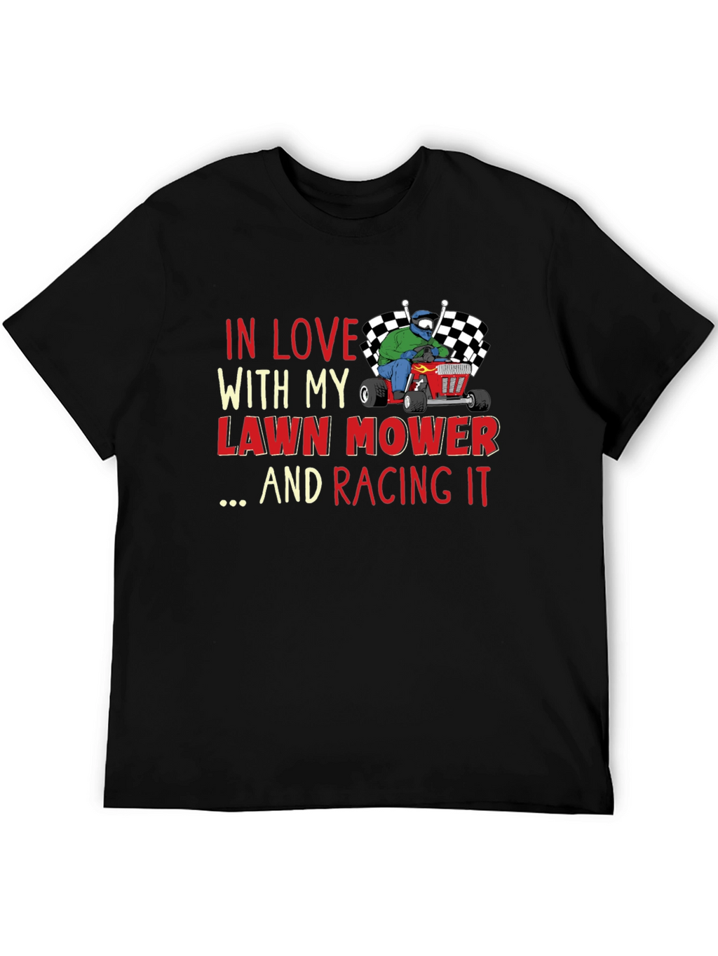 Lawn Mower Racing T-Shirt