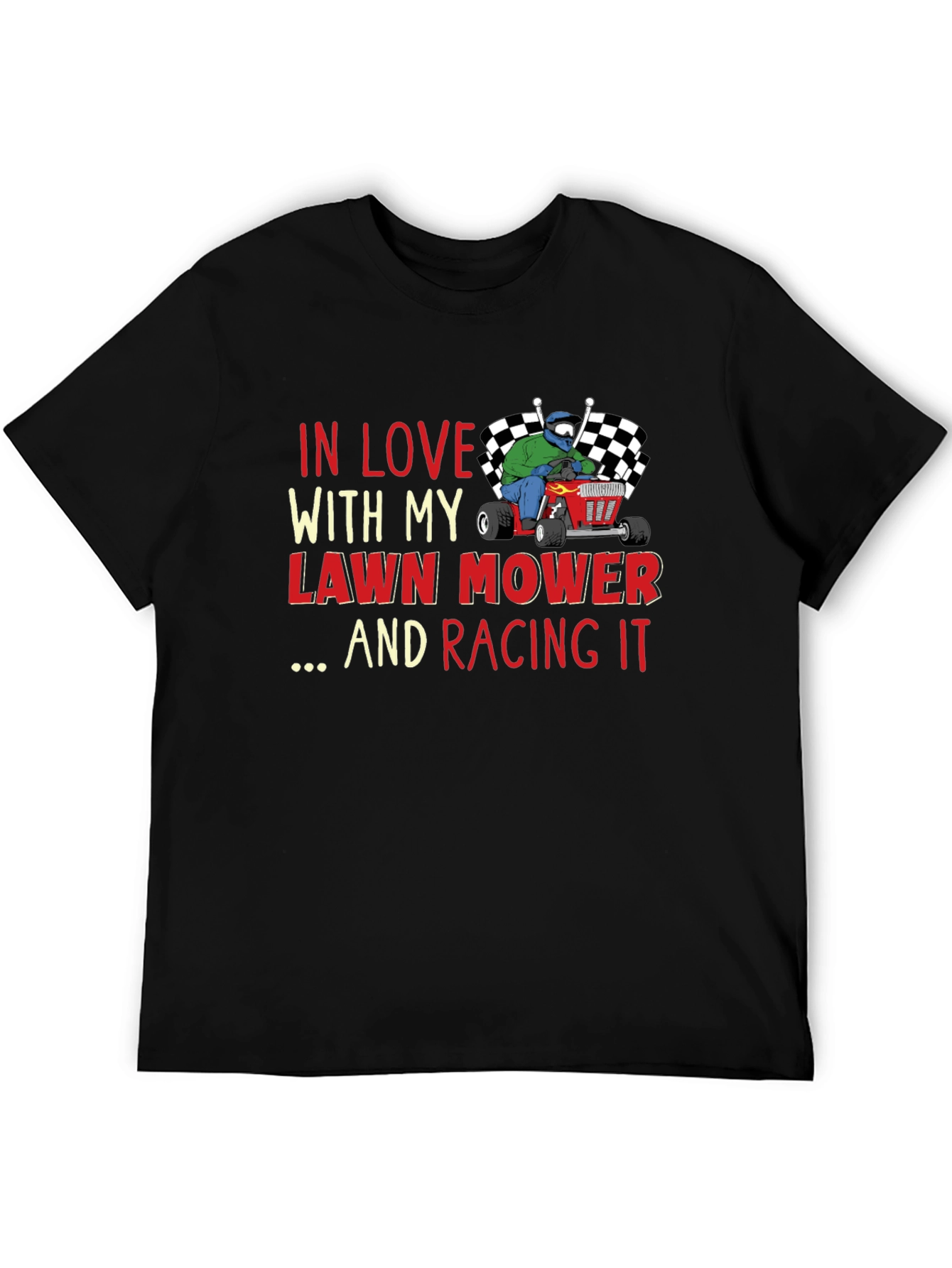 Lawn Mower Racing T-Shirt