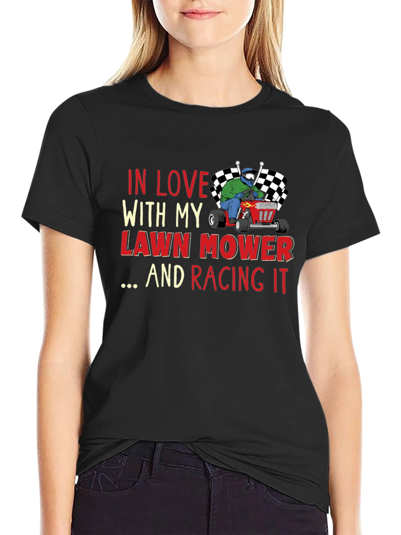 Lawn Mower Racing T-Shirt