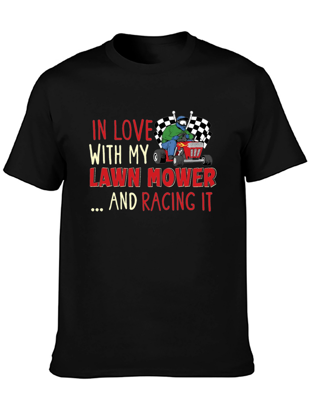 Lawn Mower Racing T-Shirt