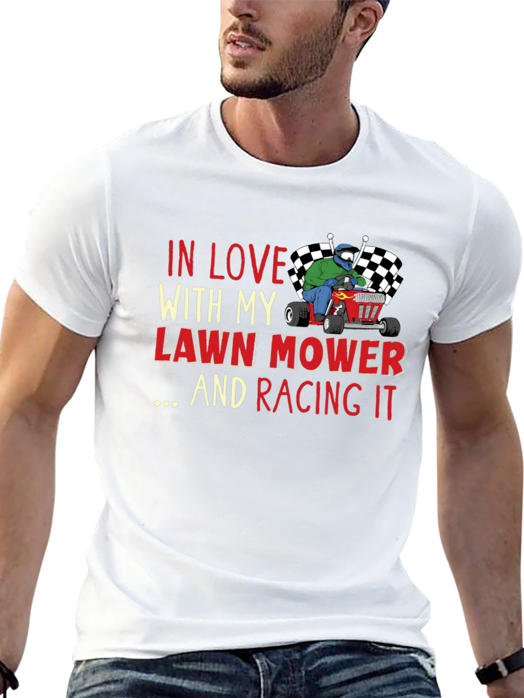 Lawn Mower Racing T-Shirt