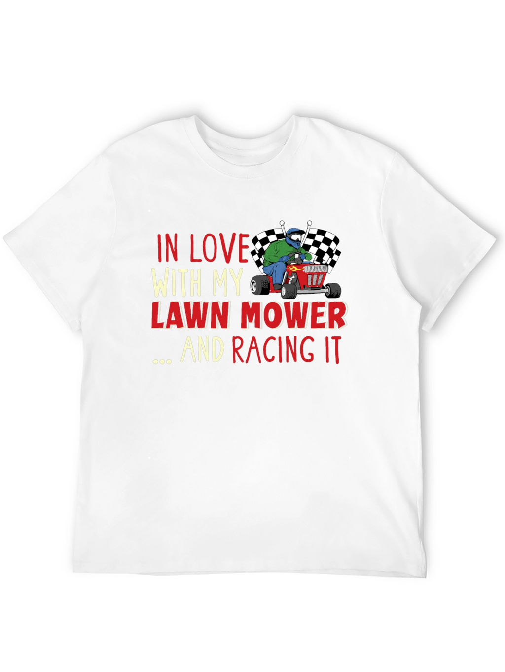 Lawn Mower Racing T-Shirt