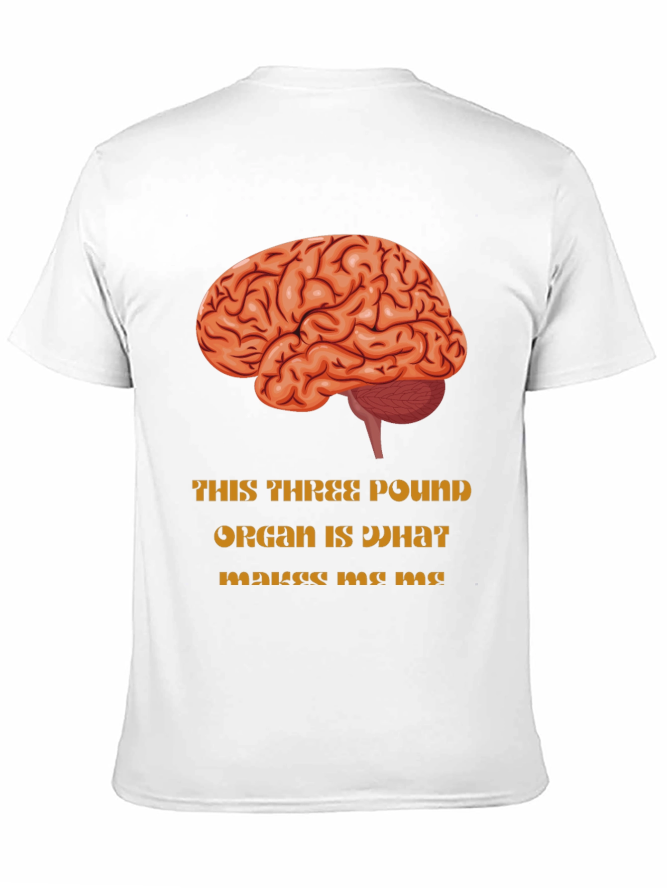 Brain Graphic T-Shirt - Makes Me Me