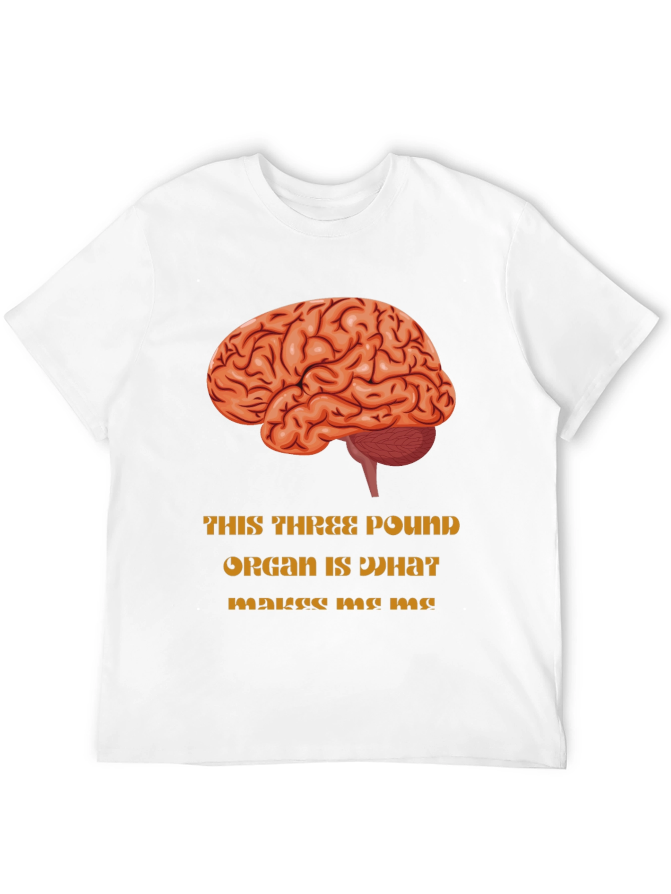 Brain Graphic T-Shirt - Makes Me Me