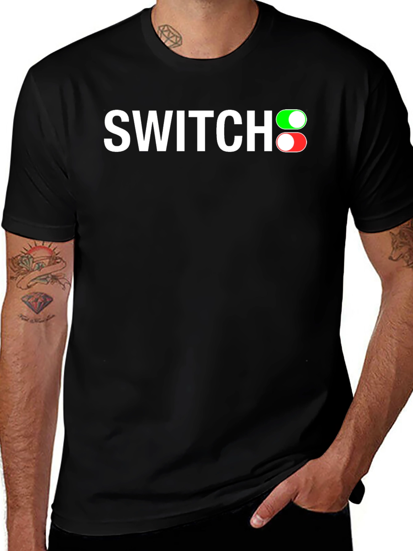 Switch T-Shirt: On/Off Toggle Graphic Tee