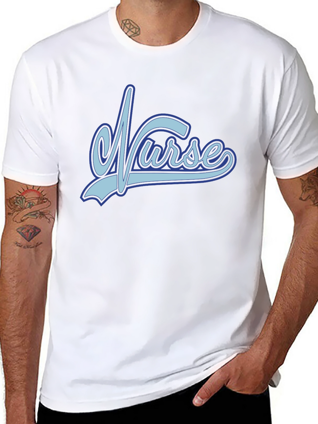 Nurse Graphic Tee - Comfort & Style