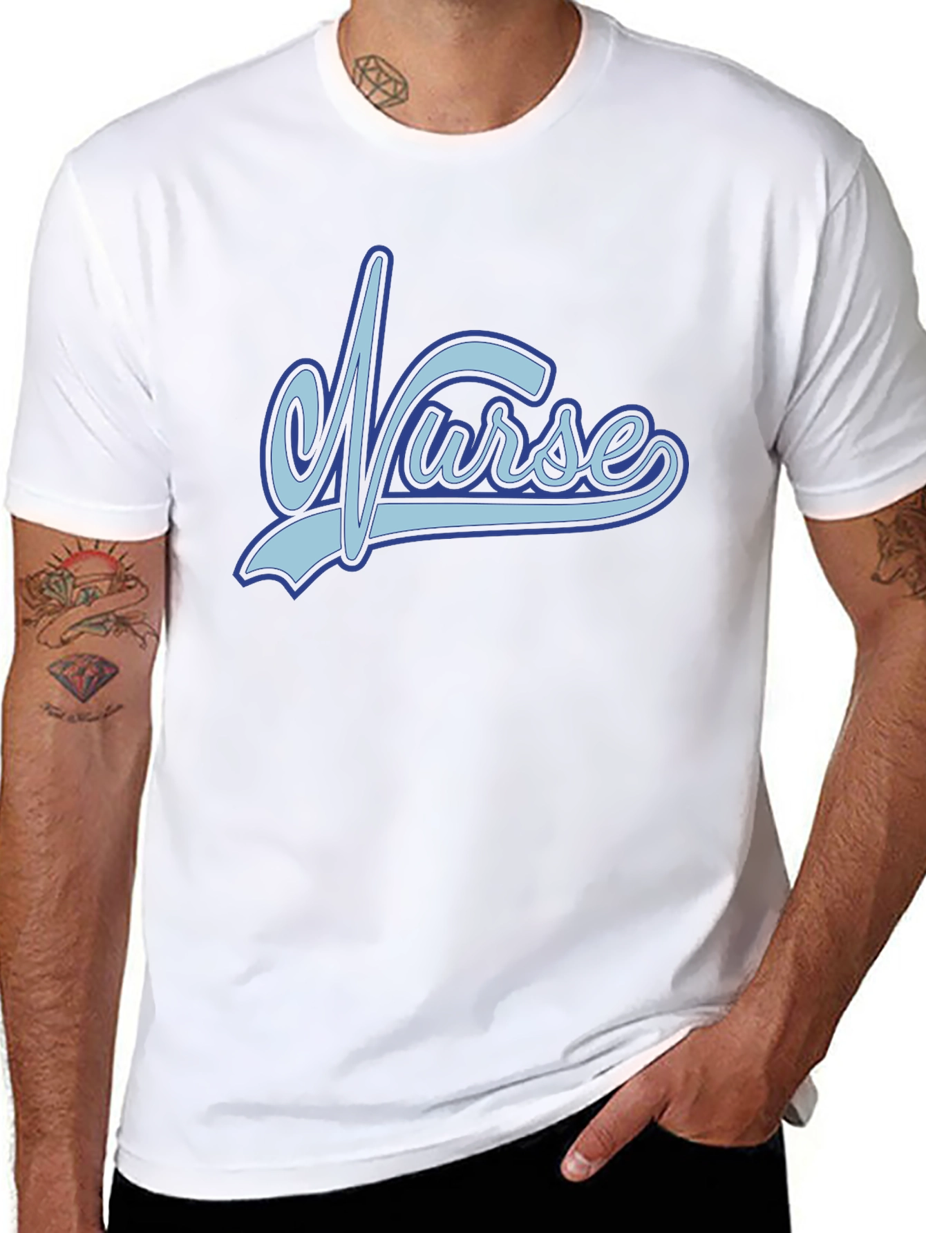 Nurse Graphic Tee - Comfort & Style