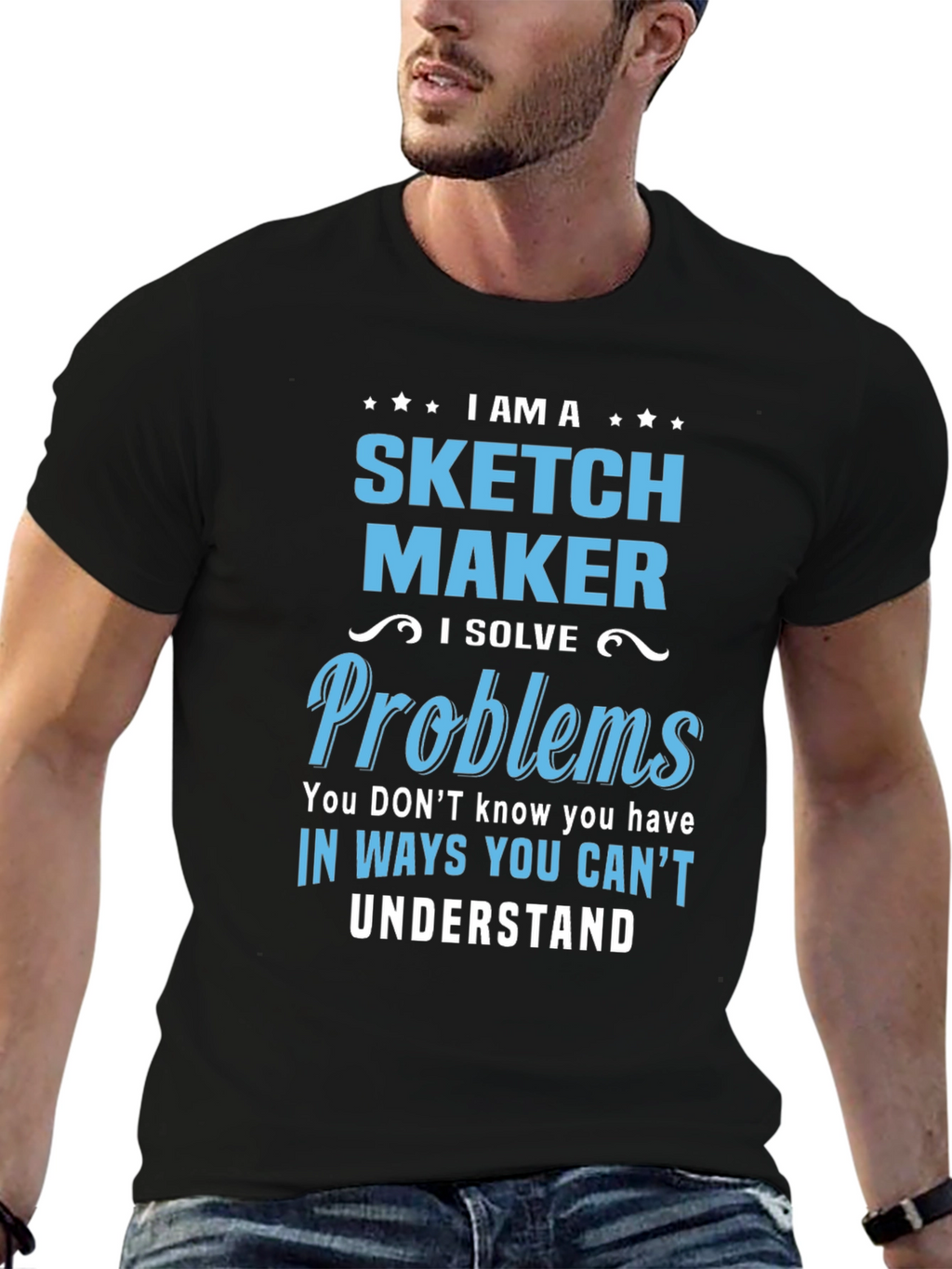 Sketch Maker Graphic T-Shirt