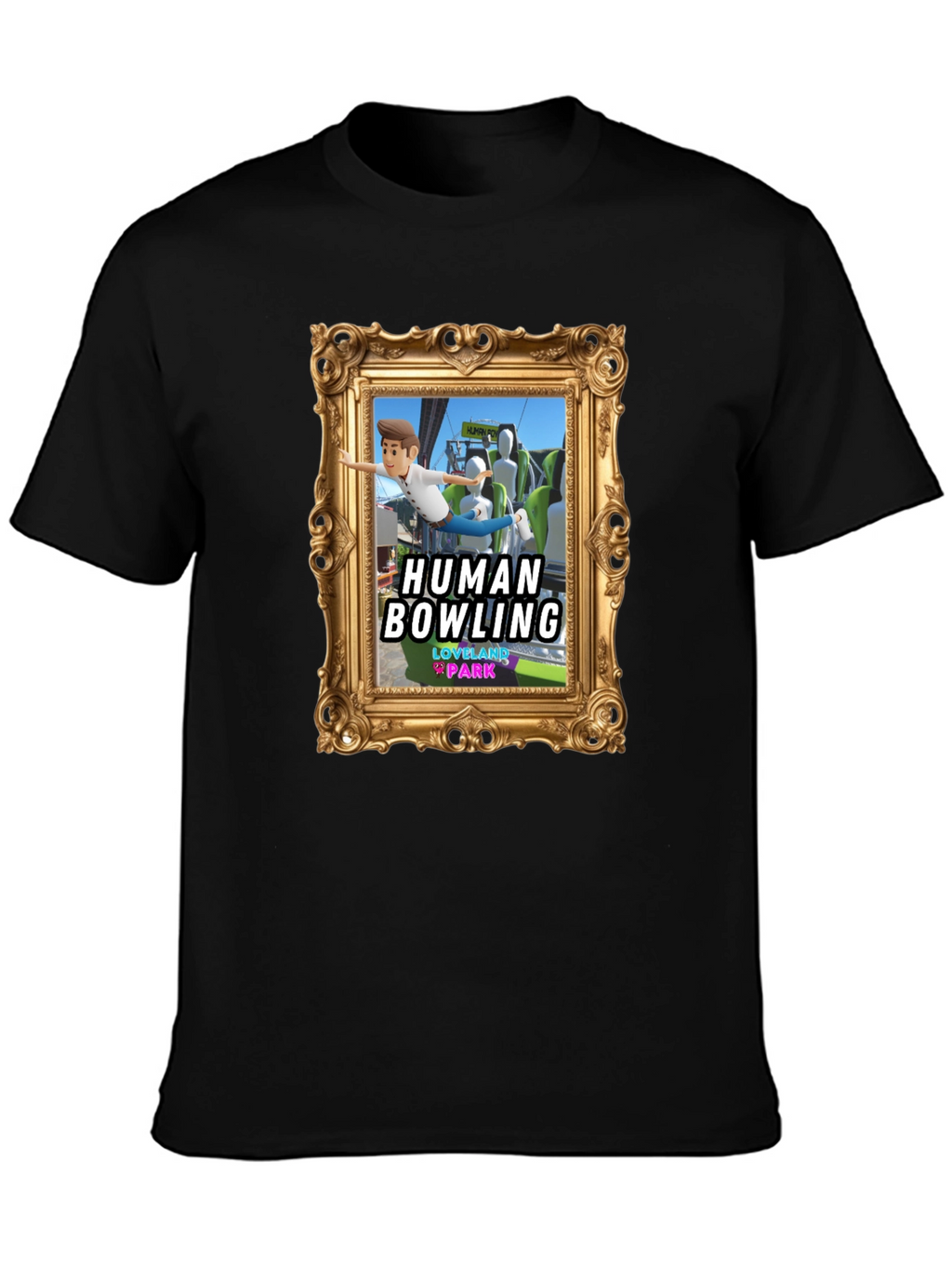 Human Bowling T-Shirt
