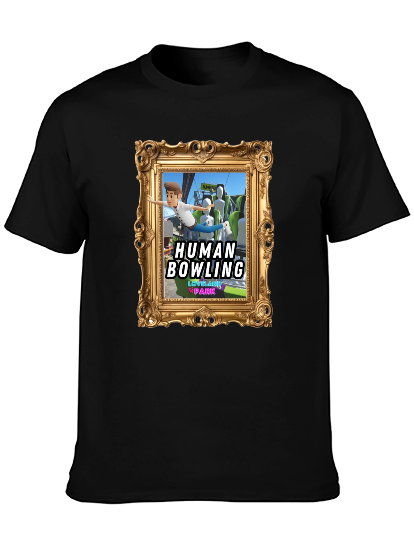Human Bowling T-Shirt