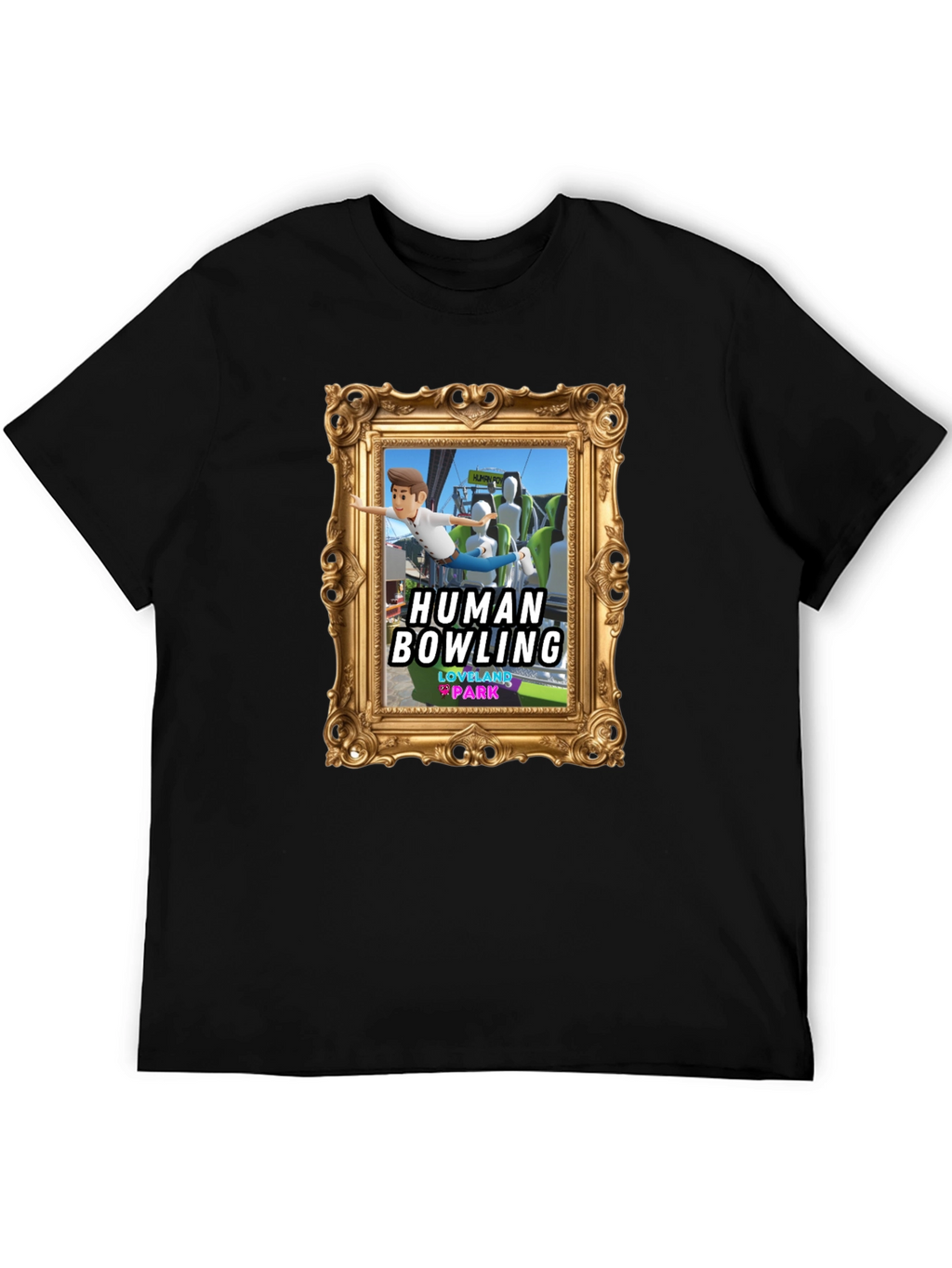 Human Bowling T-Shirt