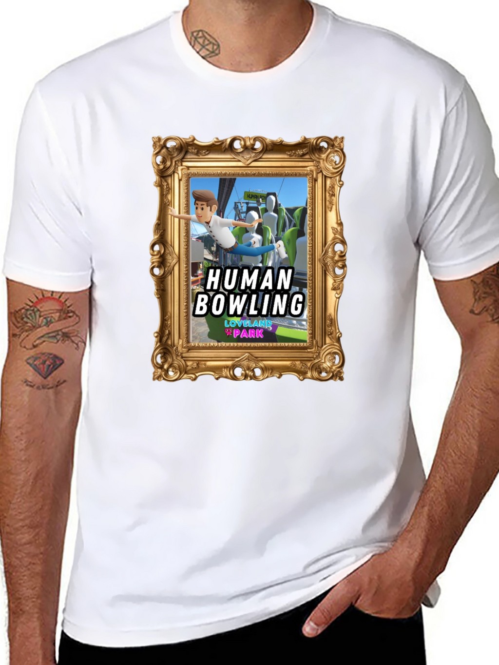 Human Bowling T-Shirt