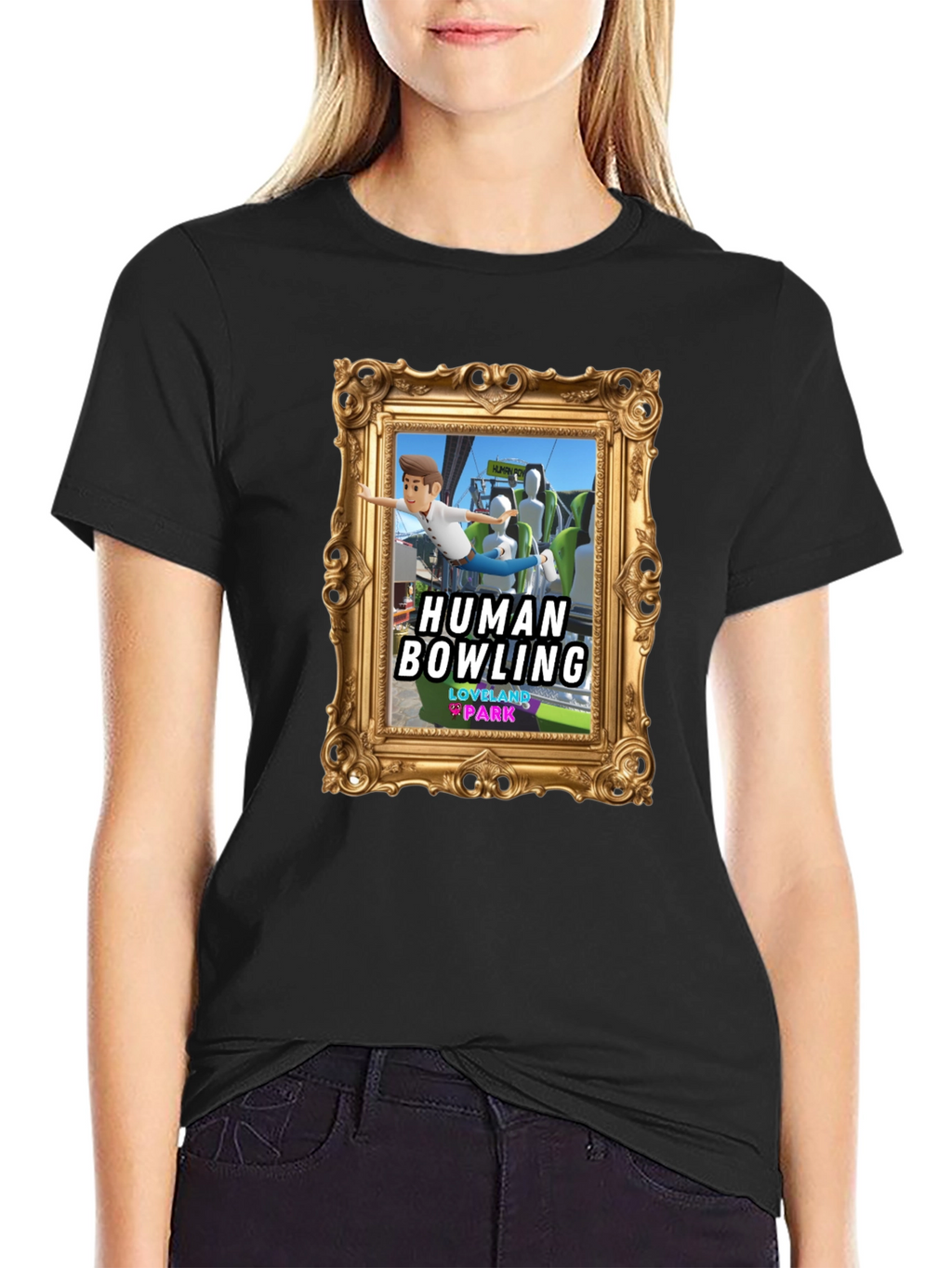 Human Bowling T-Shirt